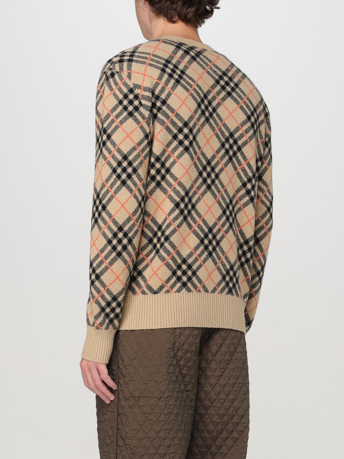 BURBERRY SWEATER: Sweater men Burberry, Sand - Img 3