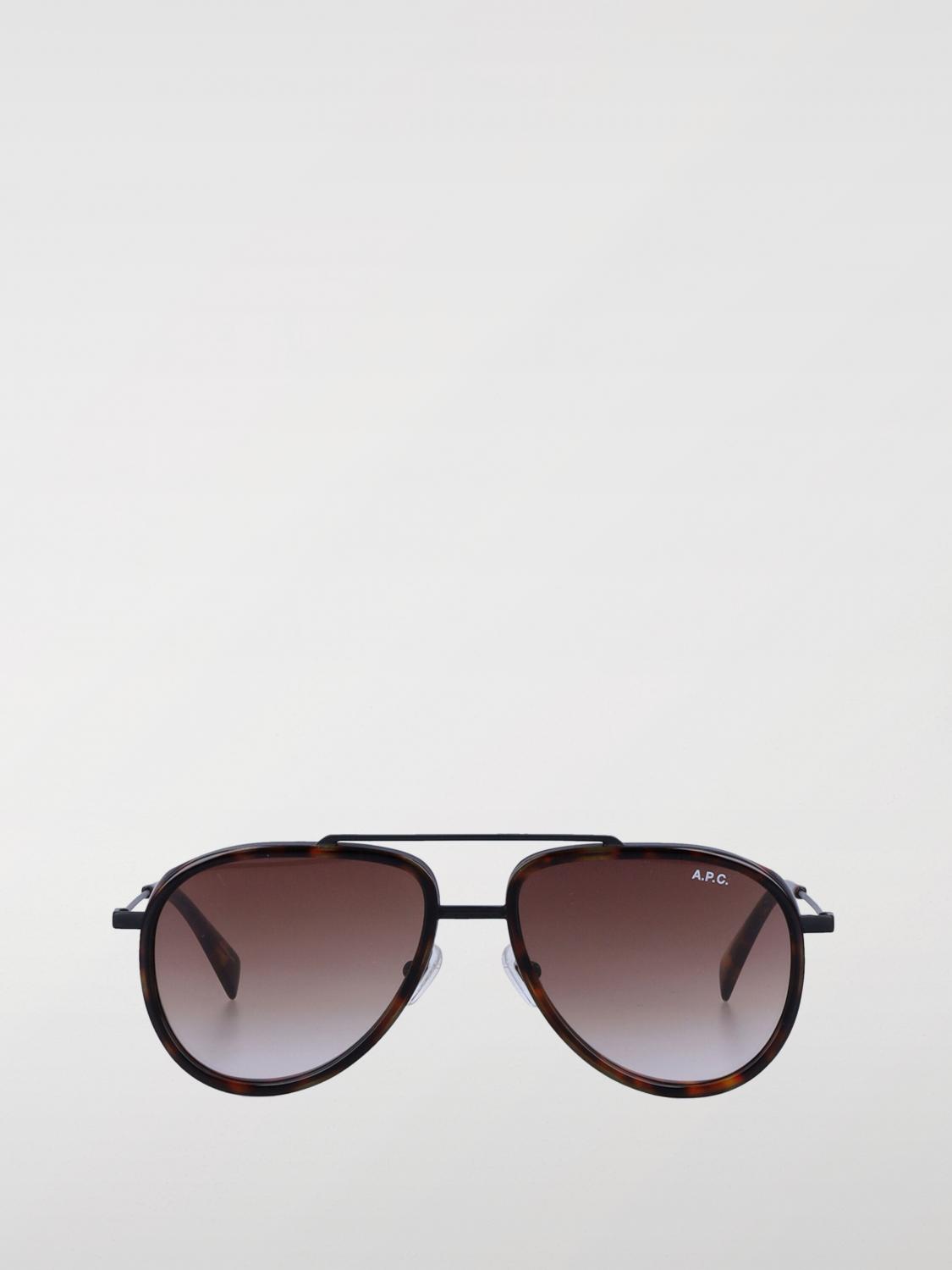 A.P.C. SUNGLASSES: Sunglasses men A.P.C., Brown - Img 2