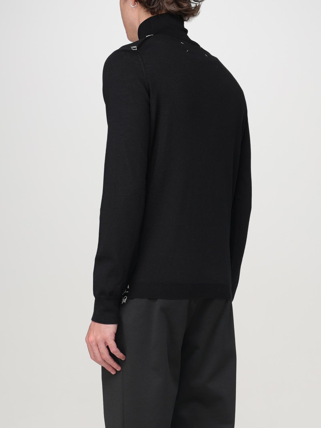 MAISON MARGIELA SWEATER: Sweater men Maison Margiela, Black - Img 3