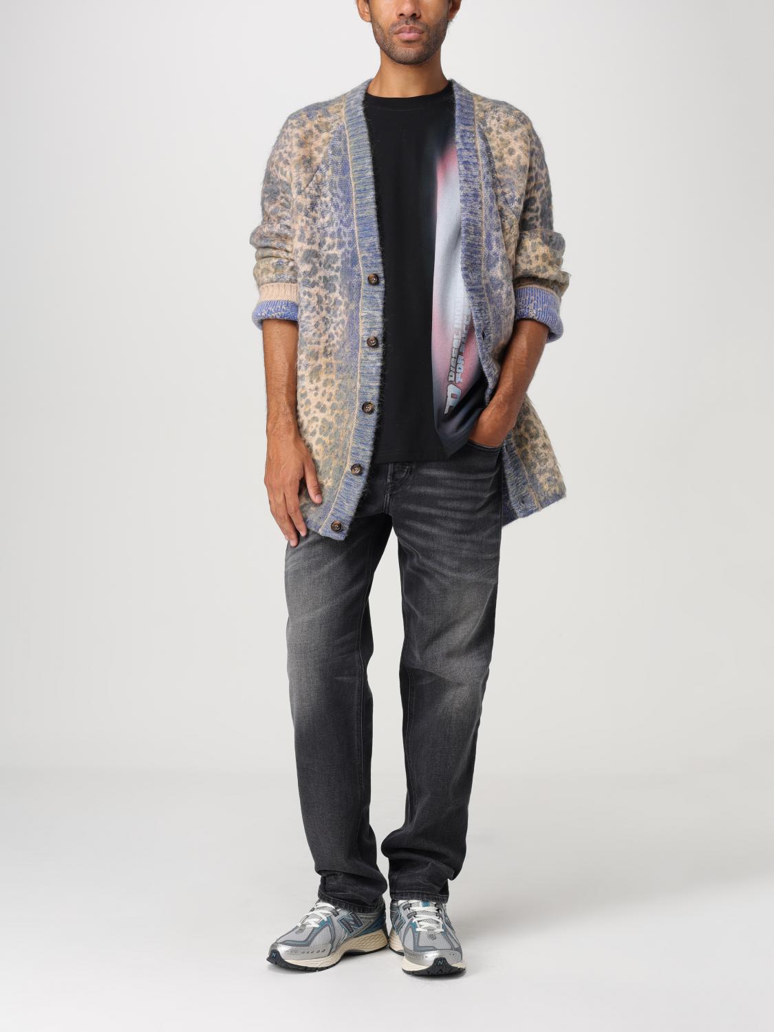 DIESEL T-SHIRT: T-shirt men Diesel, Black - Img 2