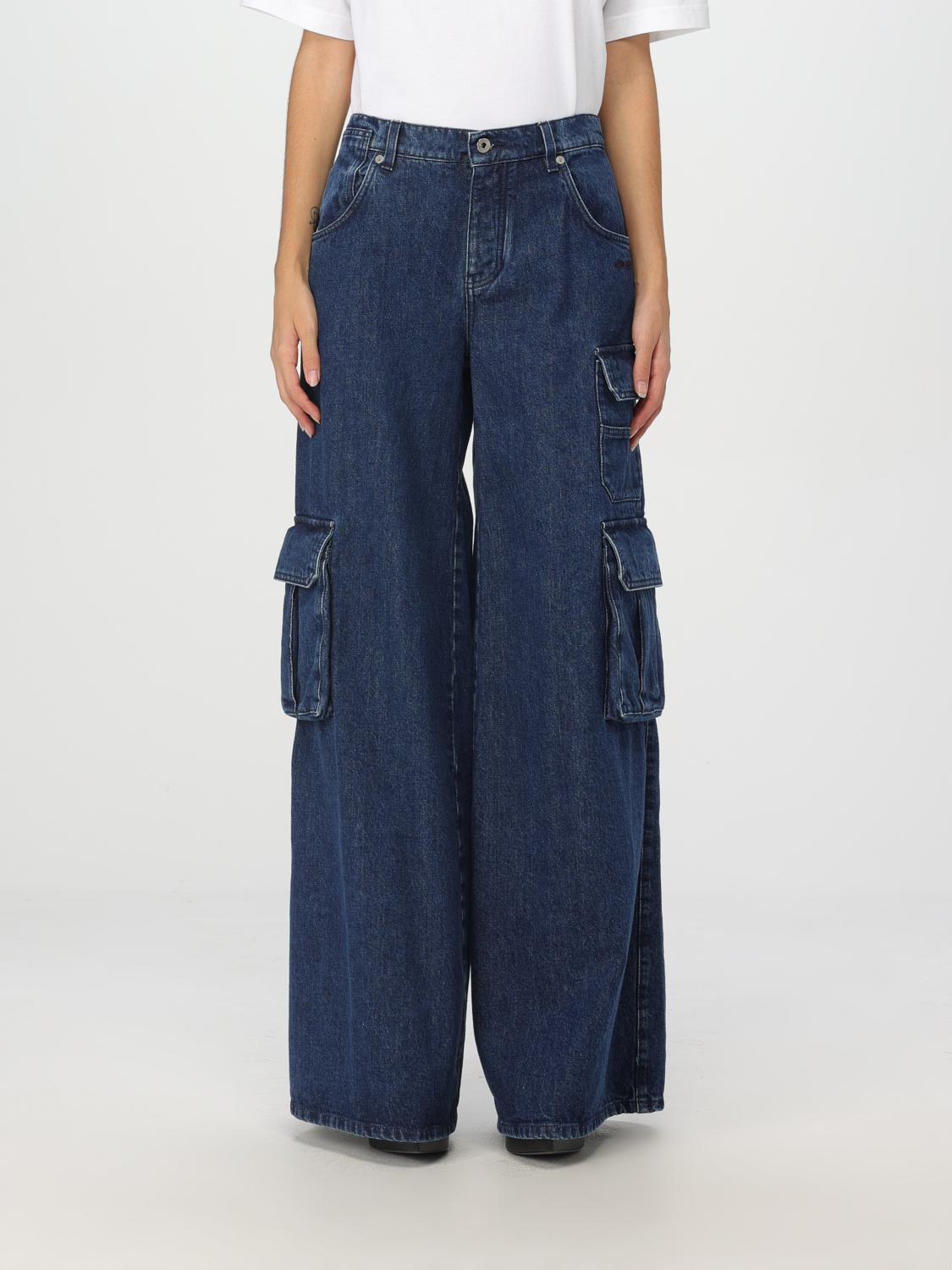 OFF-WHITE JEANS: Jeans woman Off-white, Blue - Img 1