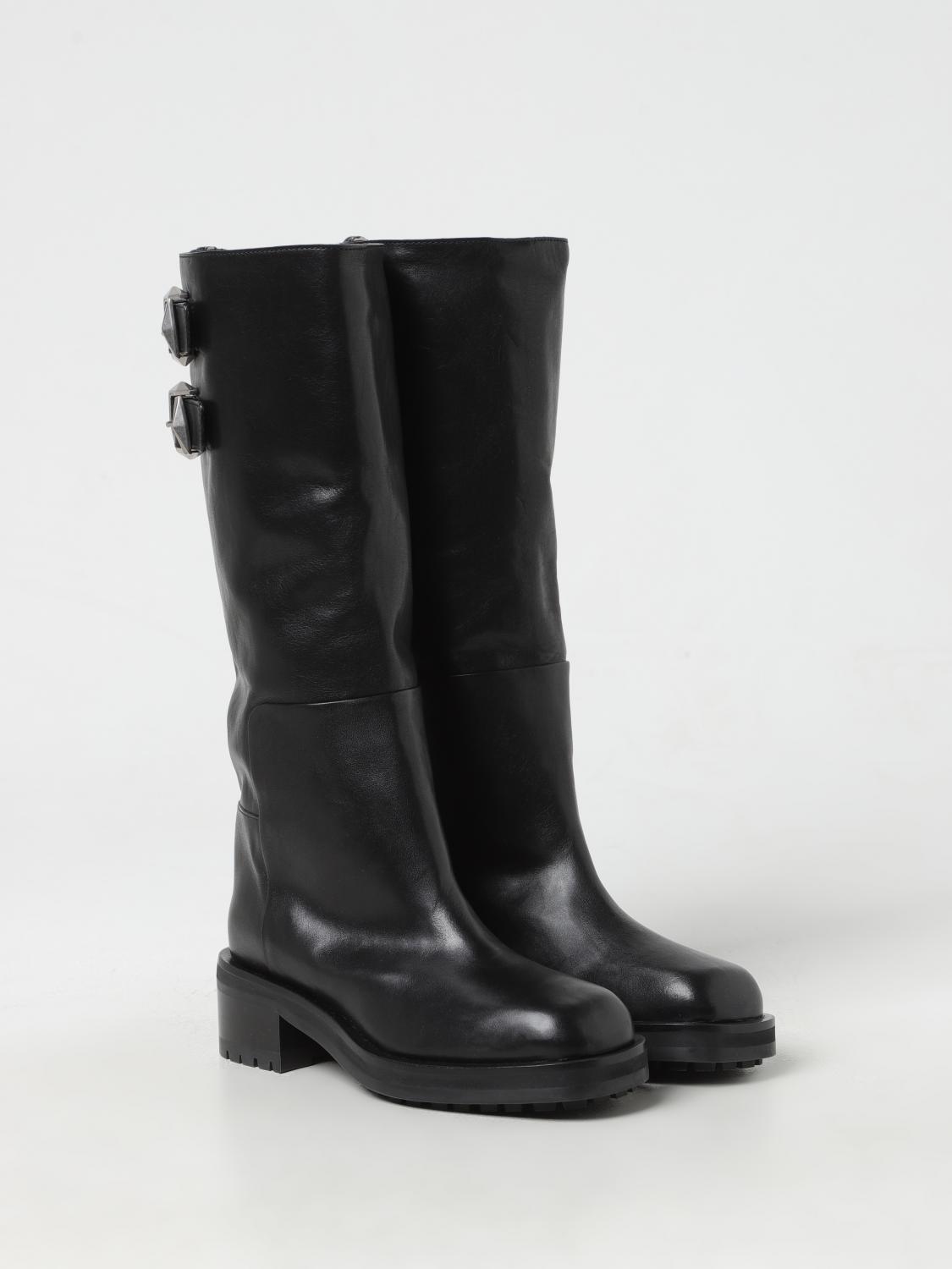 JIMMY CHOO BOOTS: Boots woman Jimmy Choo, Black - Img 2