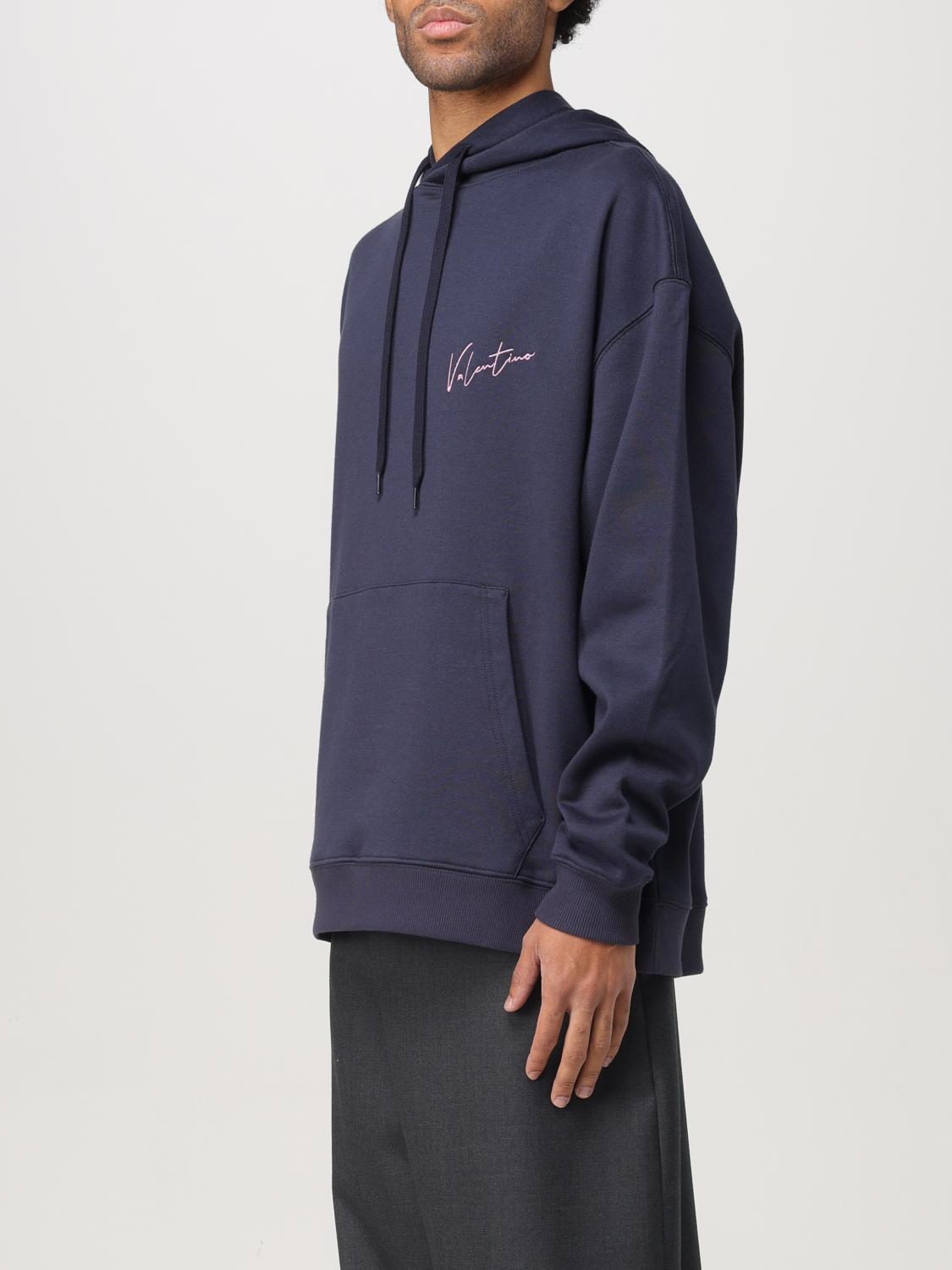 VALENTINO SWEATSHIRT: Sweatshirt men Valentino, Navy - Img 4