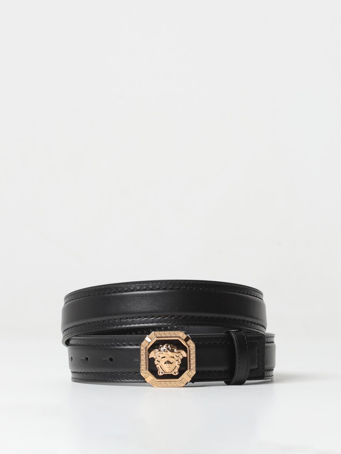 VERSACE BELT: Belt men Versace, Black - Img 1