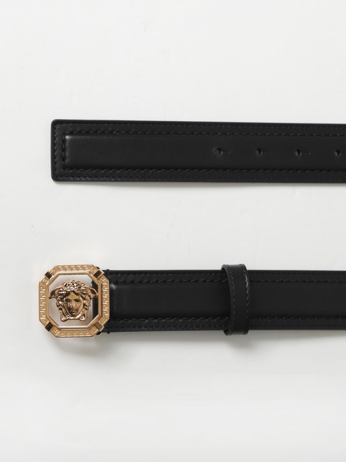 VERSACE BELT: Belt men Versace, Black - Img 2