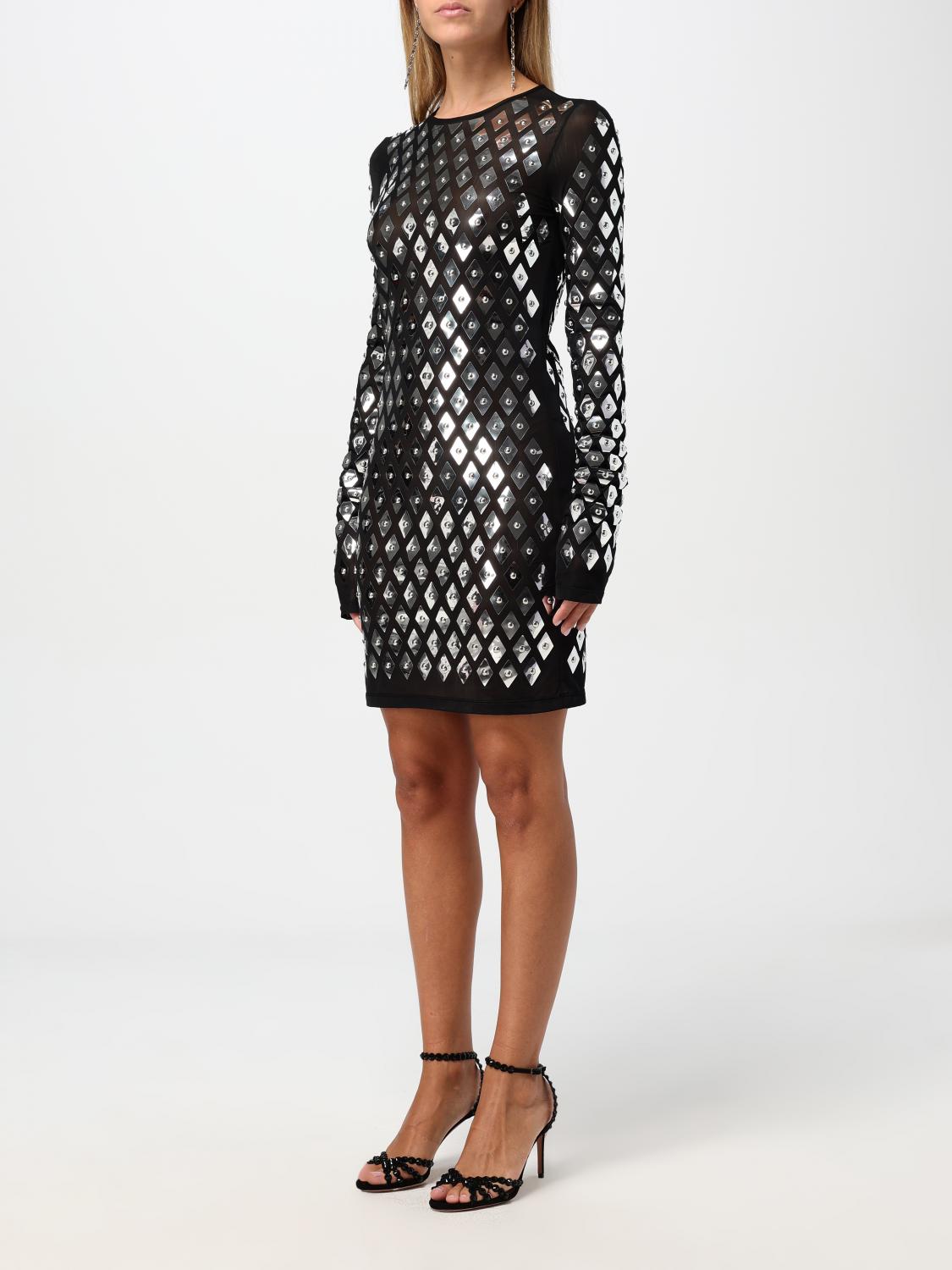 RABANNE DRESS: Dress woman Rabanne, Black - Img 3