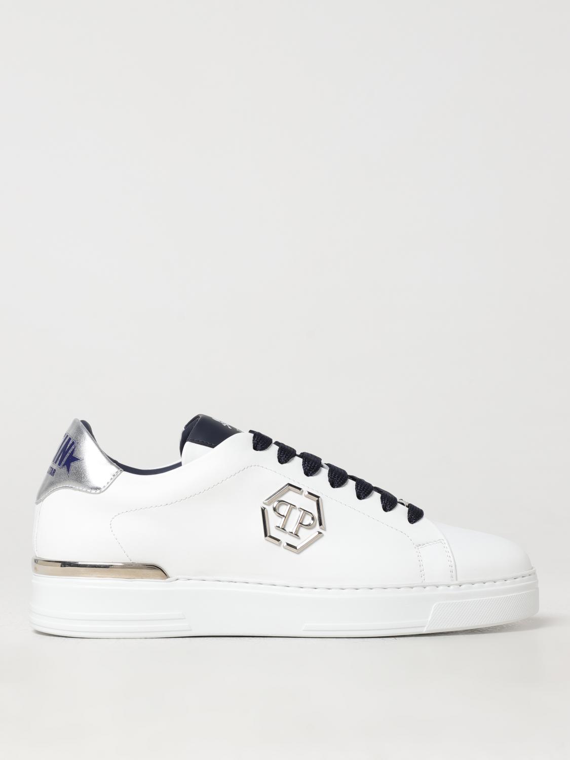 PHILIPP PLEIN SNEAKERS: Shoes men Philipp Plein, Blue - Img 1