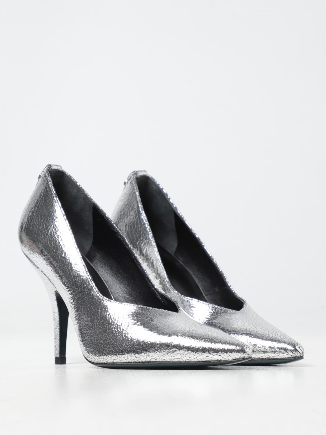 PATRIZIA PEPE PUMPS: Shoes woman Patrizia Pepe, Silver - Img 2