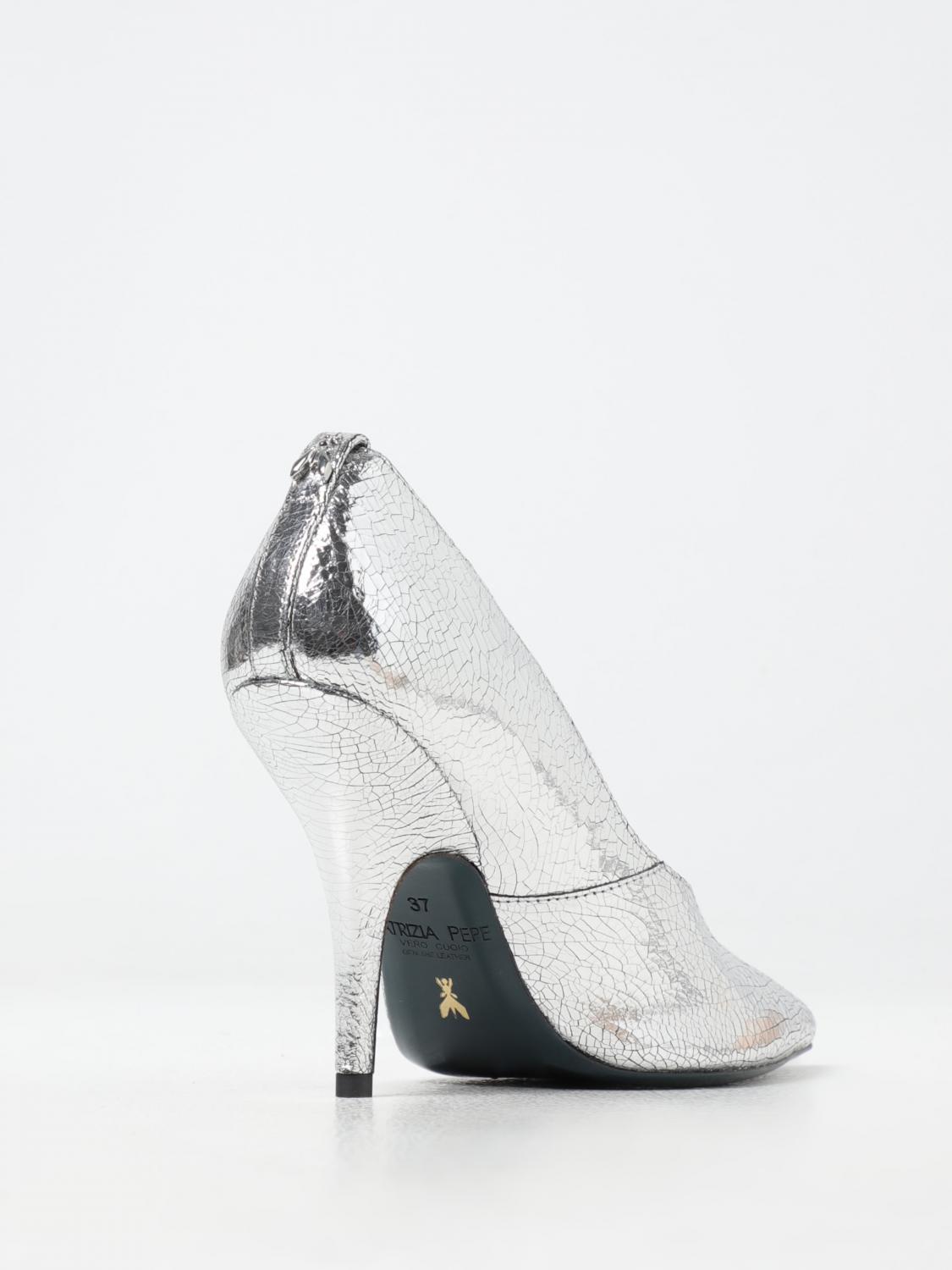 PATRIZIA PEPE PUMPS: Shoes woman Patrizia Pepe, Silver - Img 3