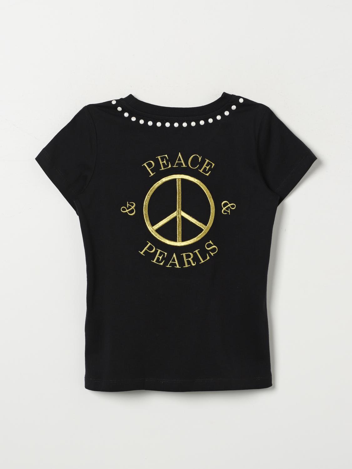 MOSCHINO T-SHIRT: T-shirt kids Moschino, Black - Img 2