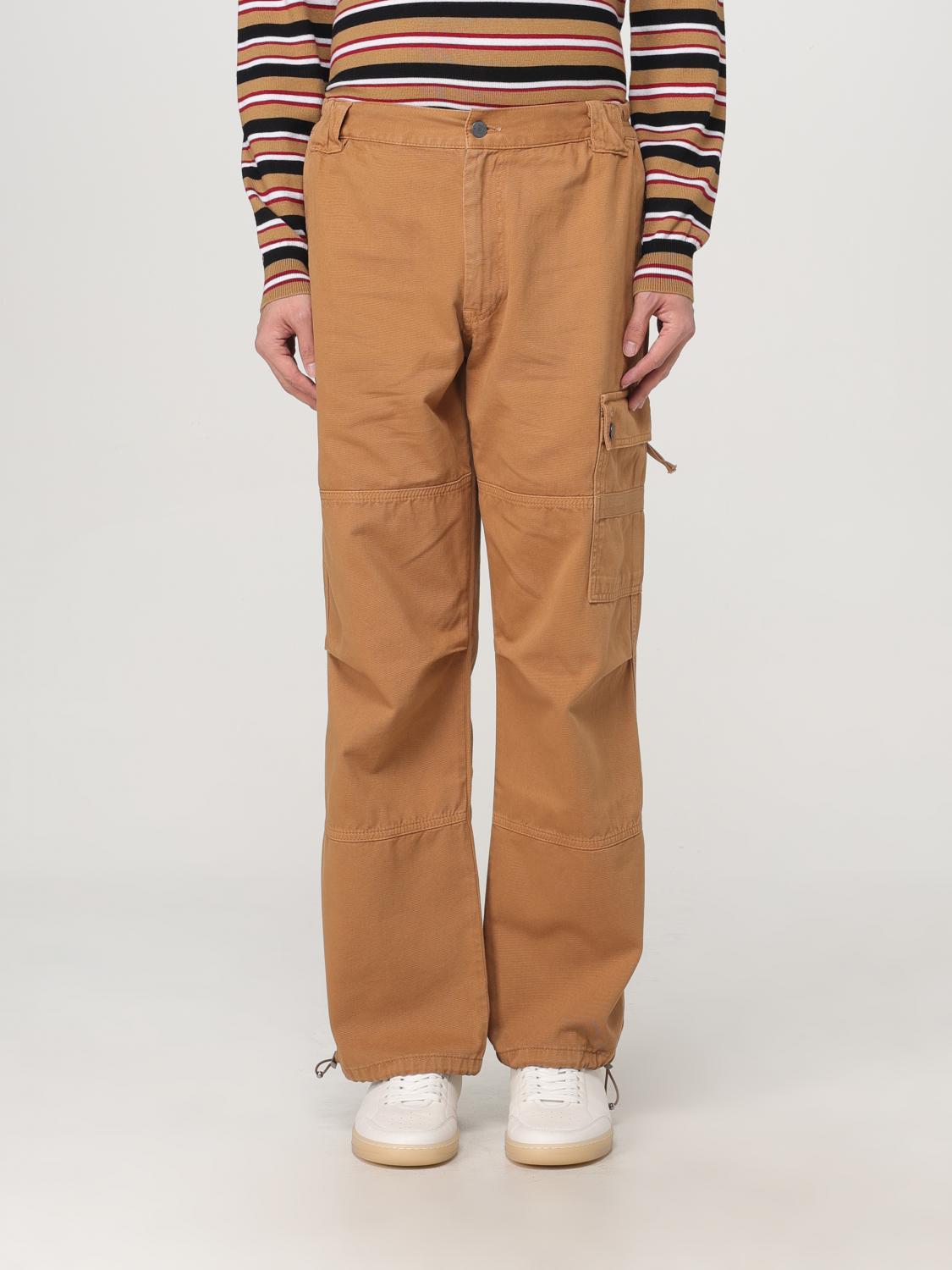 MOSCHINO COUTURE PANTS: Pants men Moschino Couture, Brown - Img 1