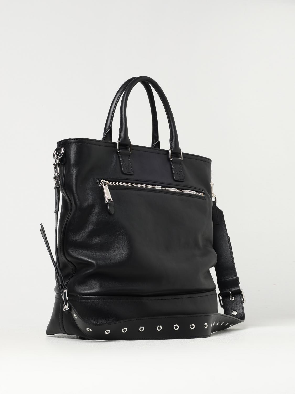 MOSCHINO COUTURE BOLSOS: Bolsos hombre Moschino Couture, Negro - Img 2