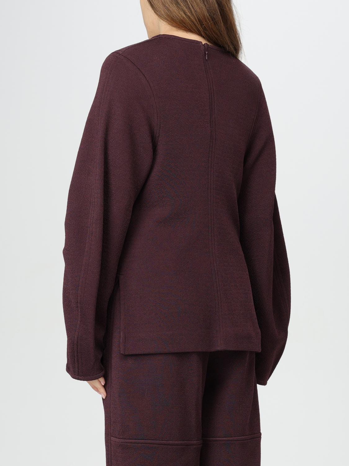 JIL SANDER SWEATER: Top woman Jil Sander, Plum - Img 2