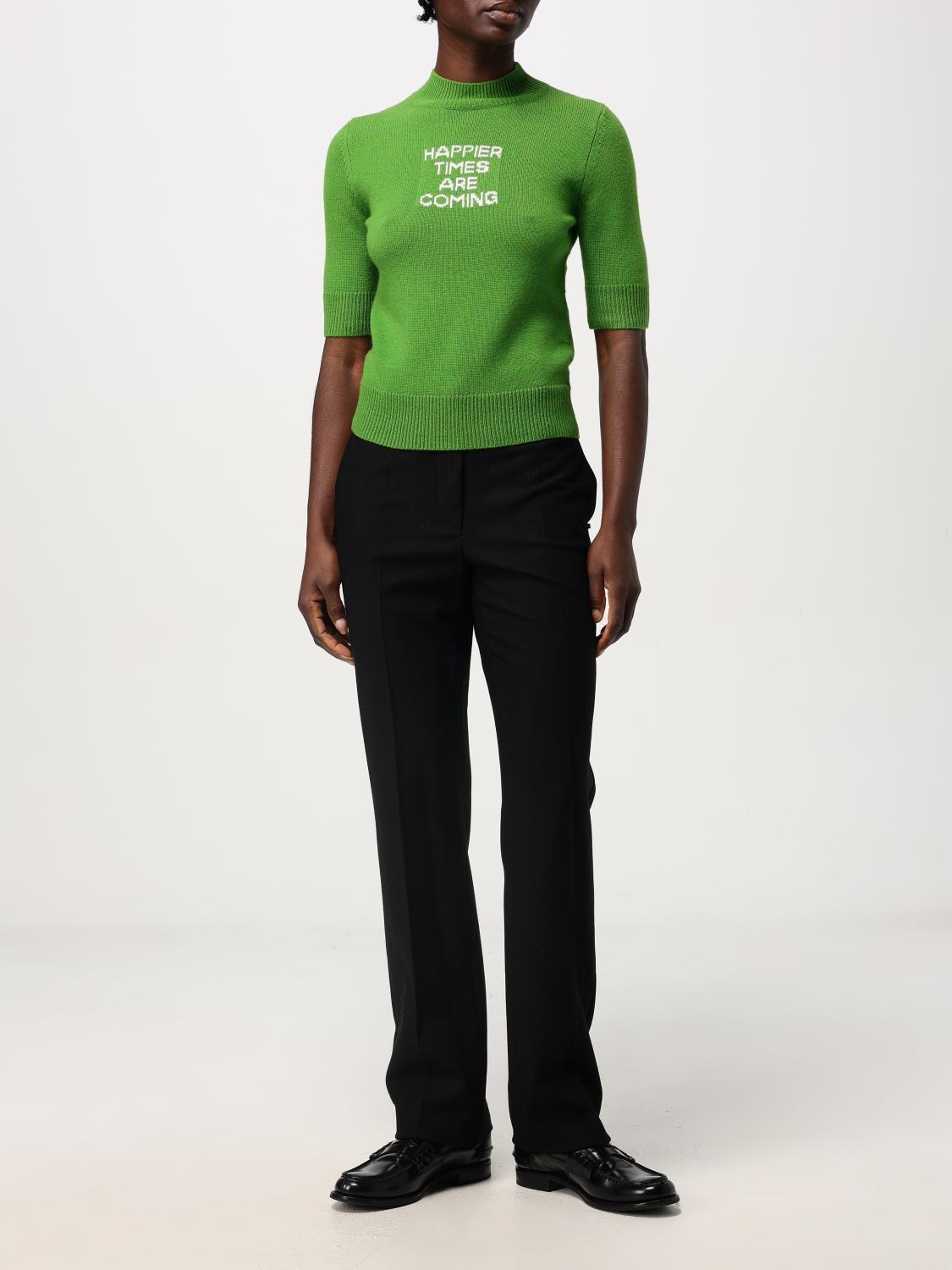 SPORTMAX PULLOVER: Pullover damen Sportmax, Grün - Img 2