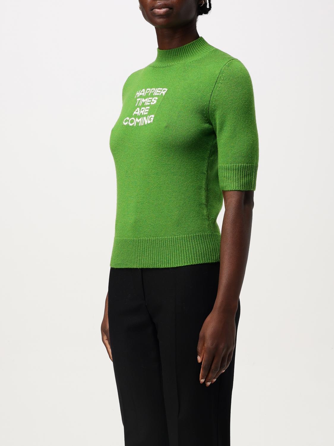 SPORTMAX PULLOVER: Pullover damen Sportmax, Grün - Img 4