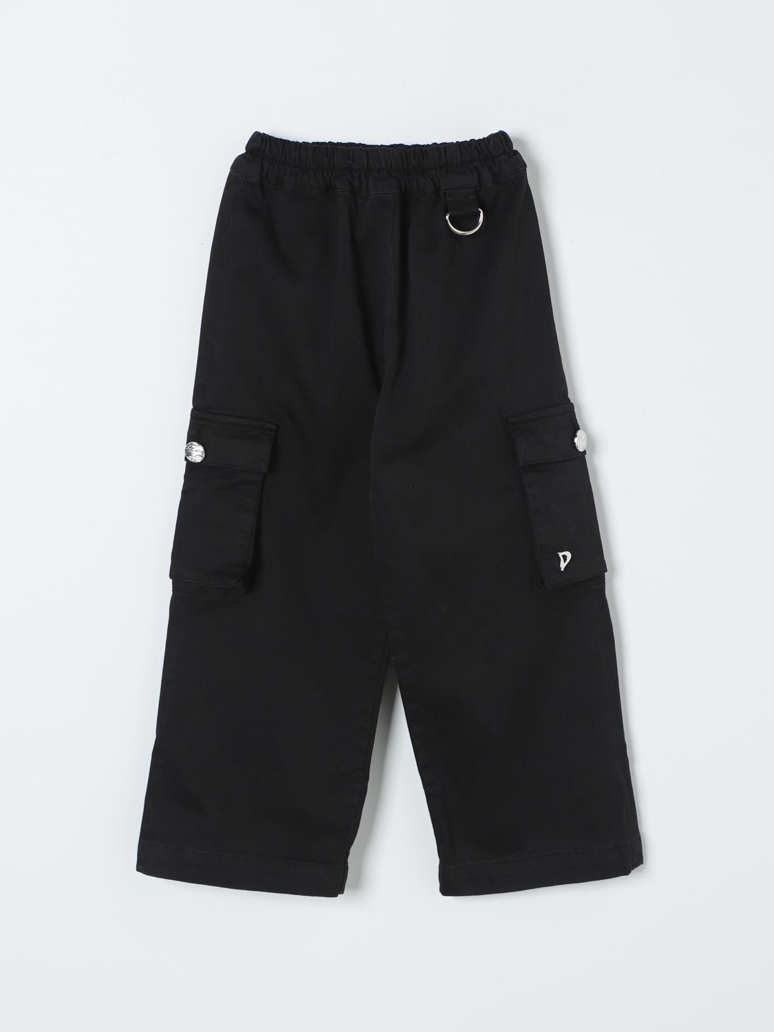 DONDUP KIDS PANTS: Pants kids Dondup Kids, Black - Img 1