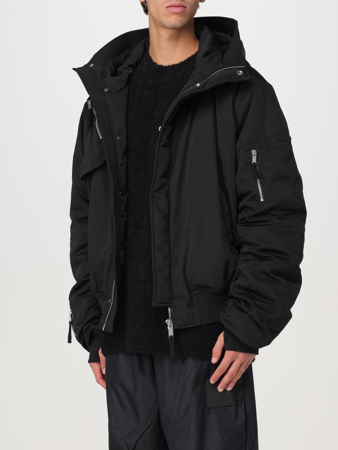 thom krom トムクロム コットンジャケット M ブラック 切りっぱなし Thom Krom Jacket men - Black | MJ68 | GIGLIO.COM