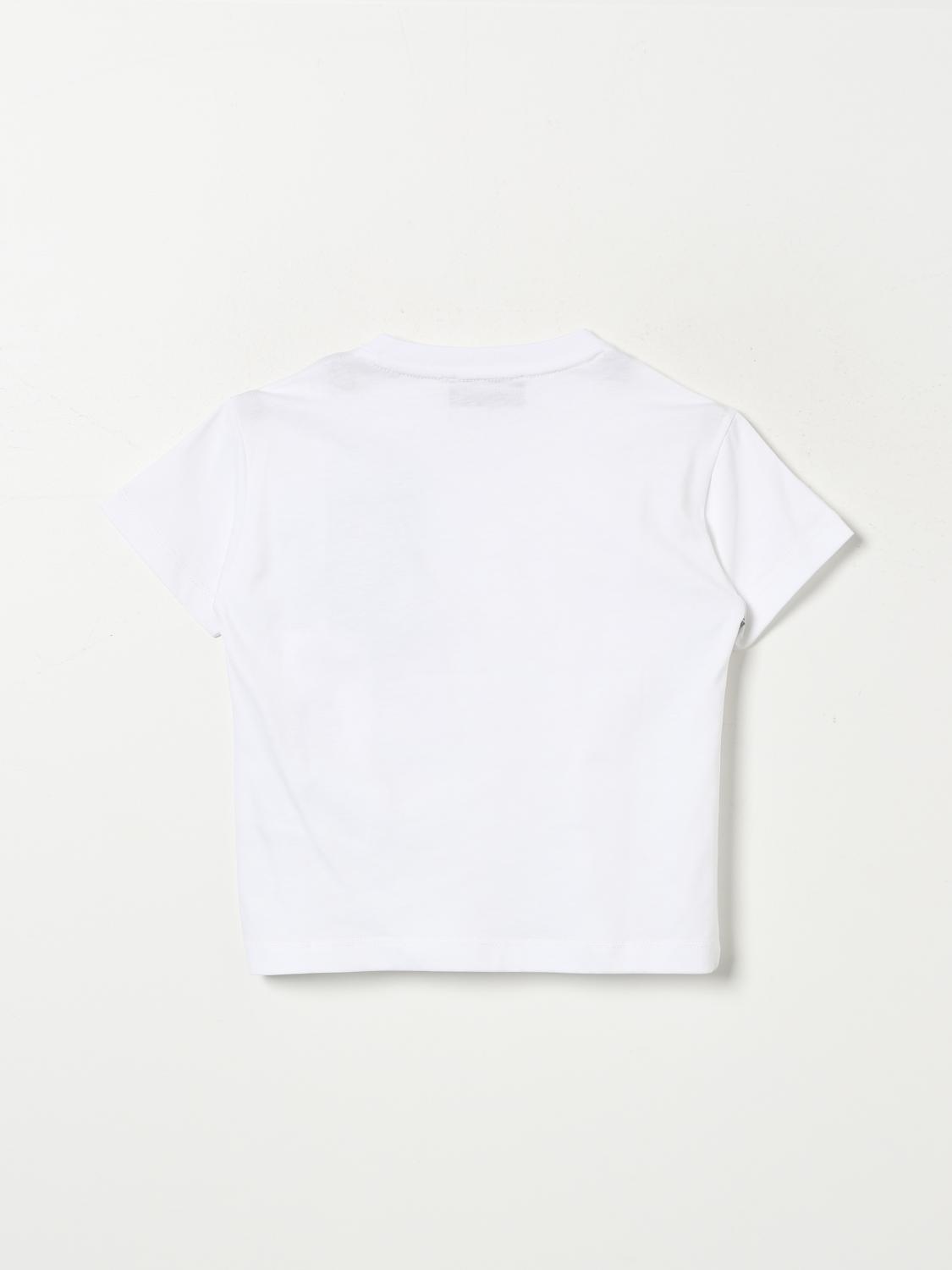 DONDUP KIDS T-SHIRT: T-shirt Dondup Kids in cotone con stampa logo , Bianco - Img 2