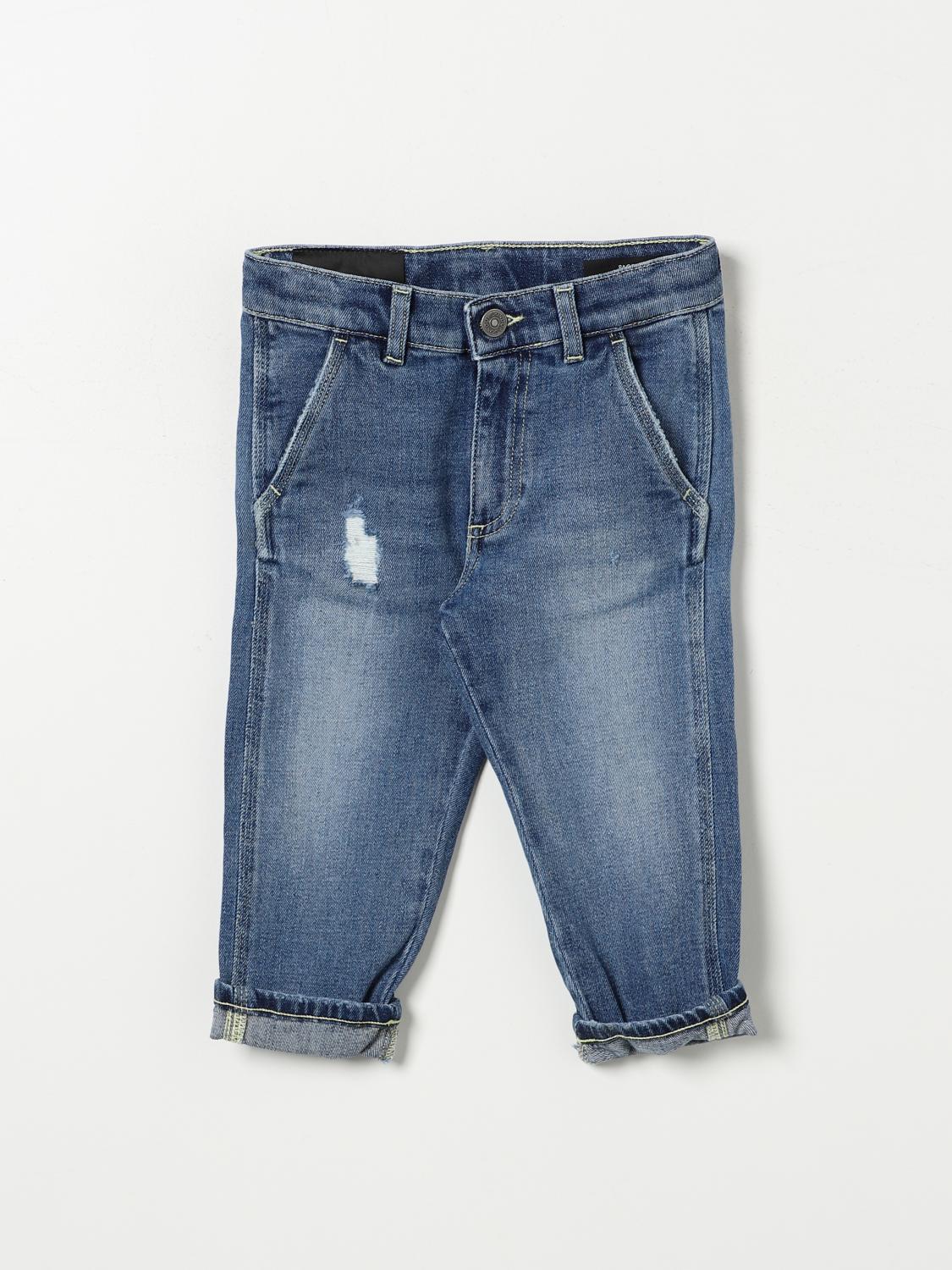 DONDUP KIDS JEANS: Pantalone bambino Dondup Kids, Blue - Img 1