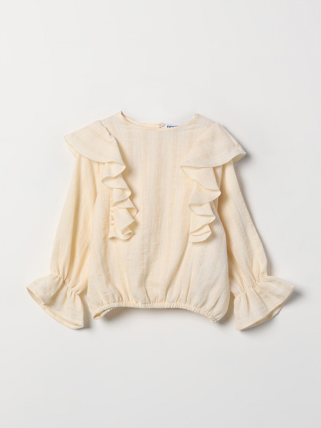 DONDUP KIDS SHIRT: Sweater kids Dondup Kids, Yellow Cream - Img 1