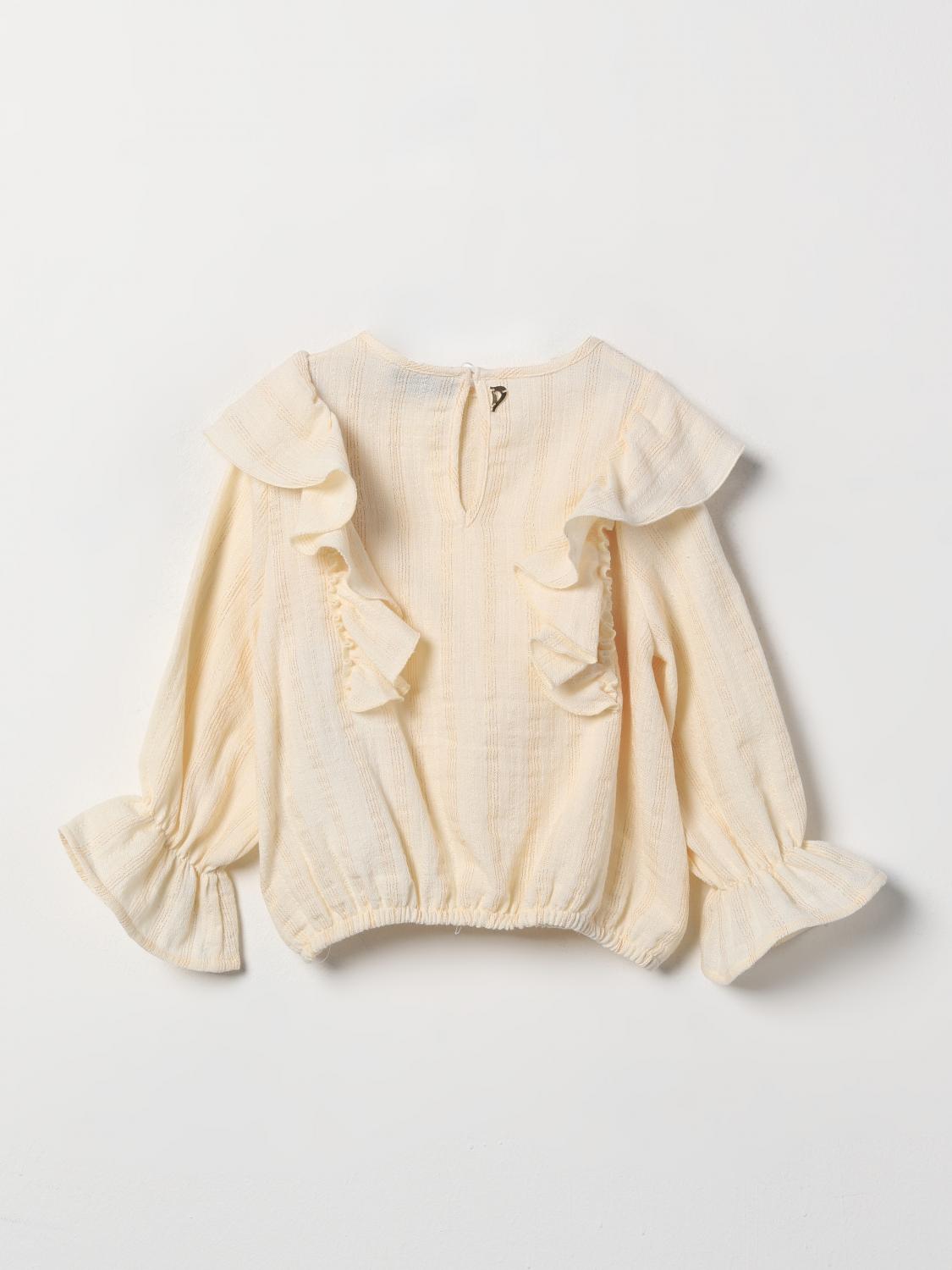 DONDUP KIDS SHIRT: Sweater kids Dondup Kids, Yellow Cream - Img 2