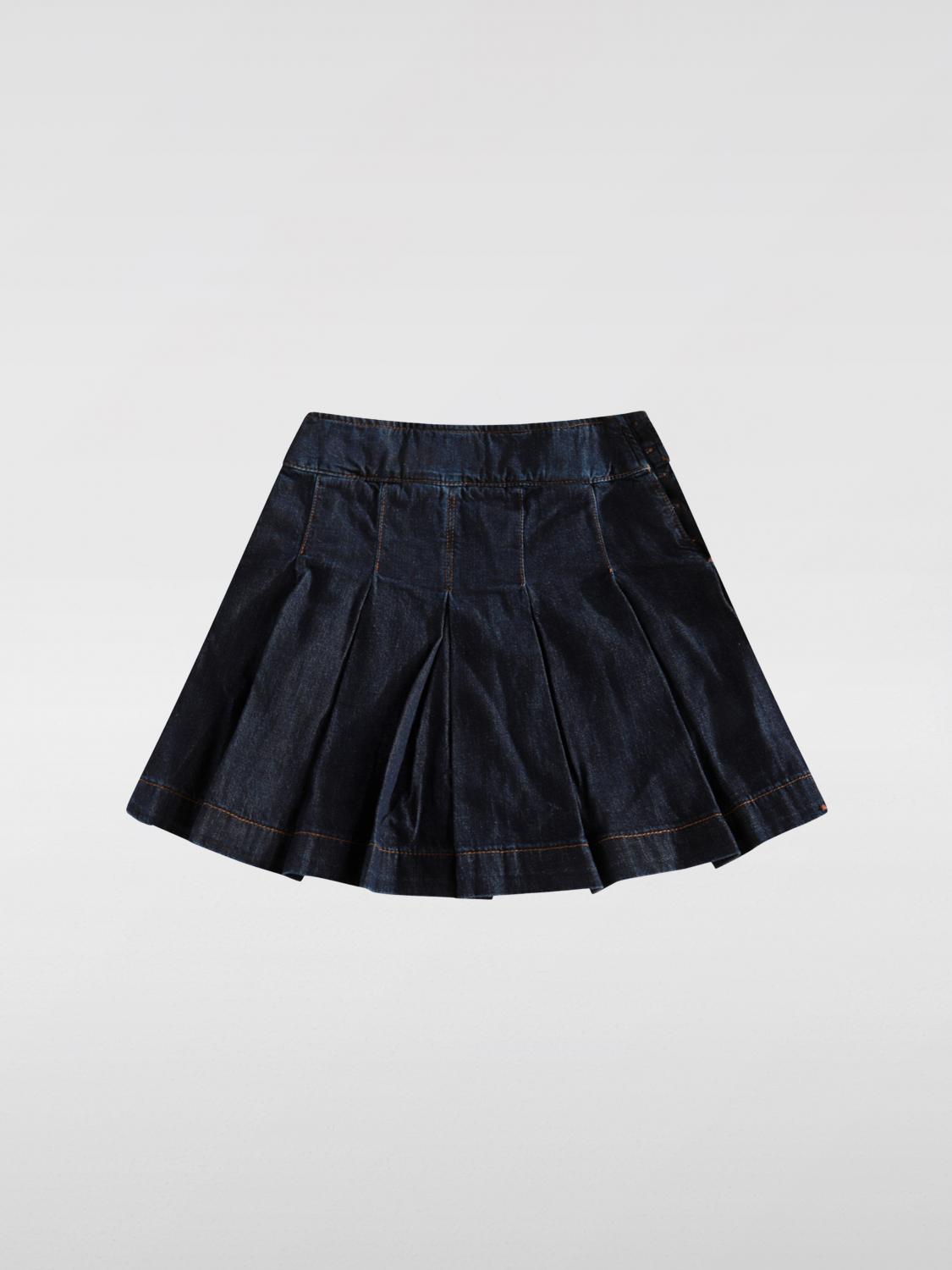 POLO RALPH LAUREN SKIRT: Skirt kids Polo Ralph Lauren, Denim - Img 2