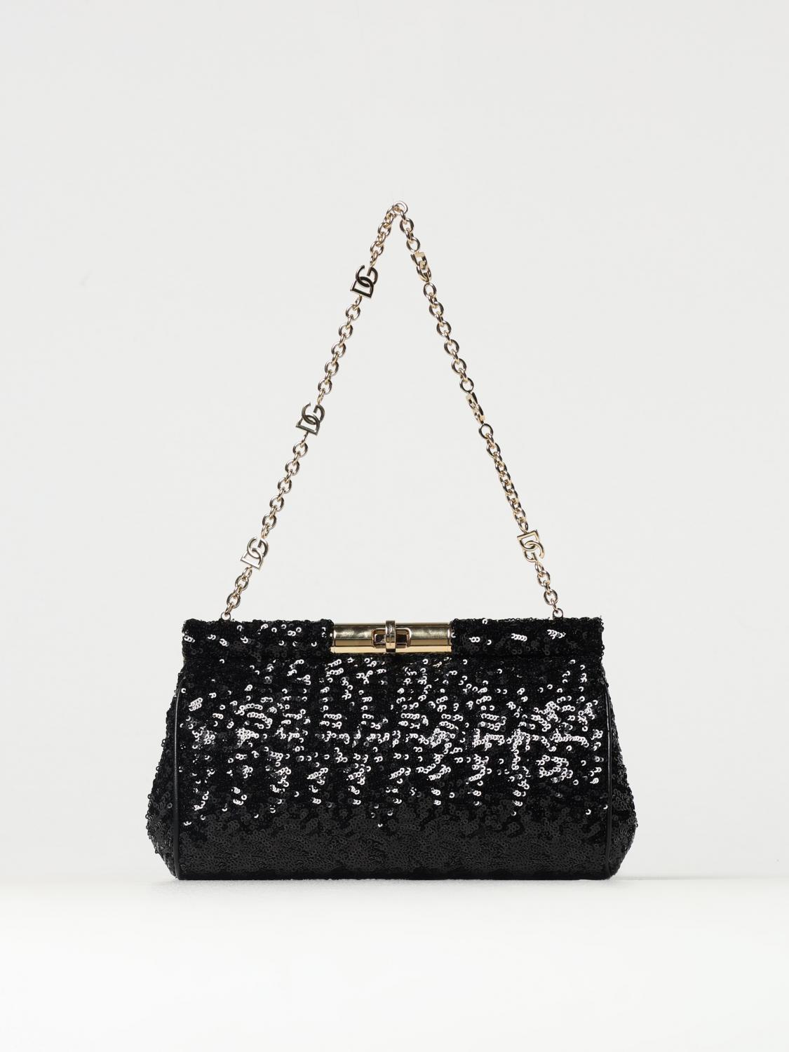 DOLCE & GABBANA MINI SAC À MAIN: Sac bandoulière femme Dolce & Gabbana, Noir - Img 1