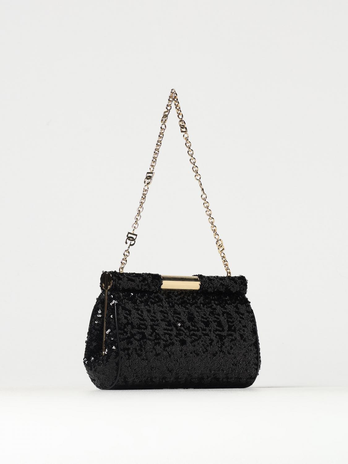 DOLCE & GABBANA MINI SAC À MAIN: Sac bandoulière femme Dolce & Gabbana, Noir - Img 3