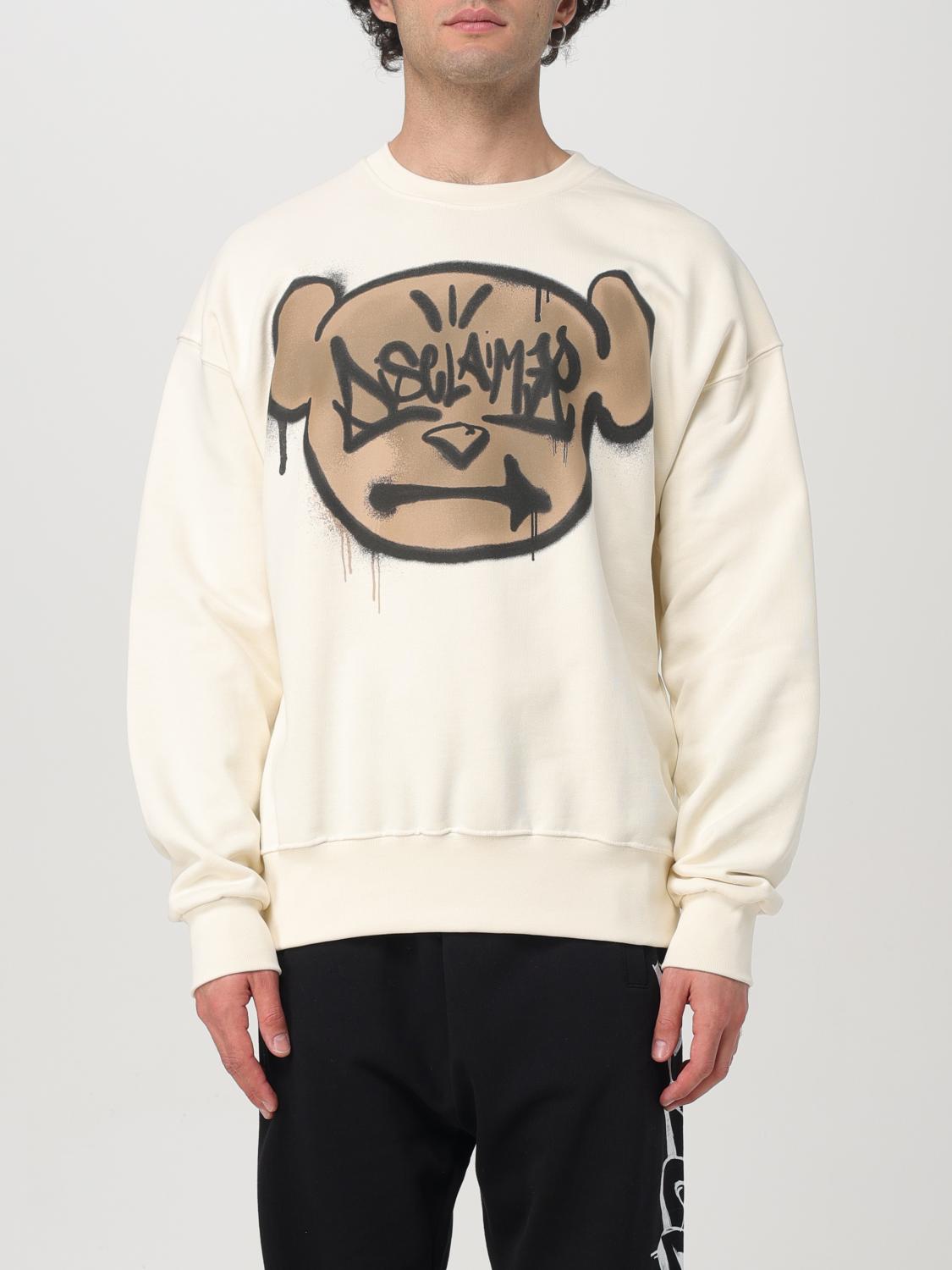 DISCLAIMER SWEATSHIRT: Sweatshirt homme Disclaimer, Lait - Img 1