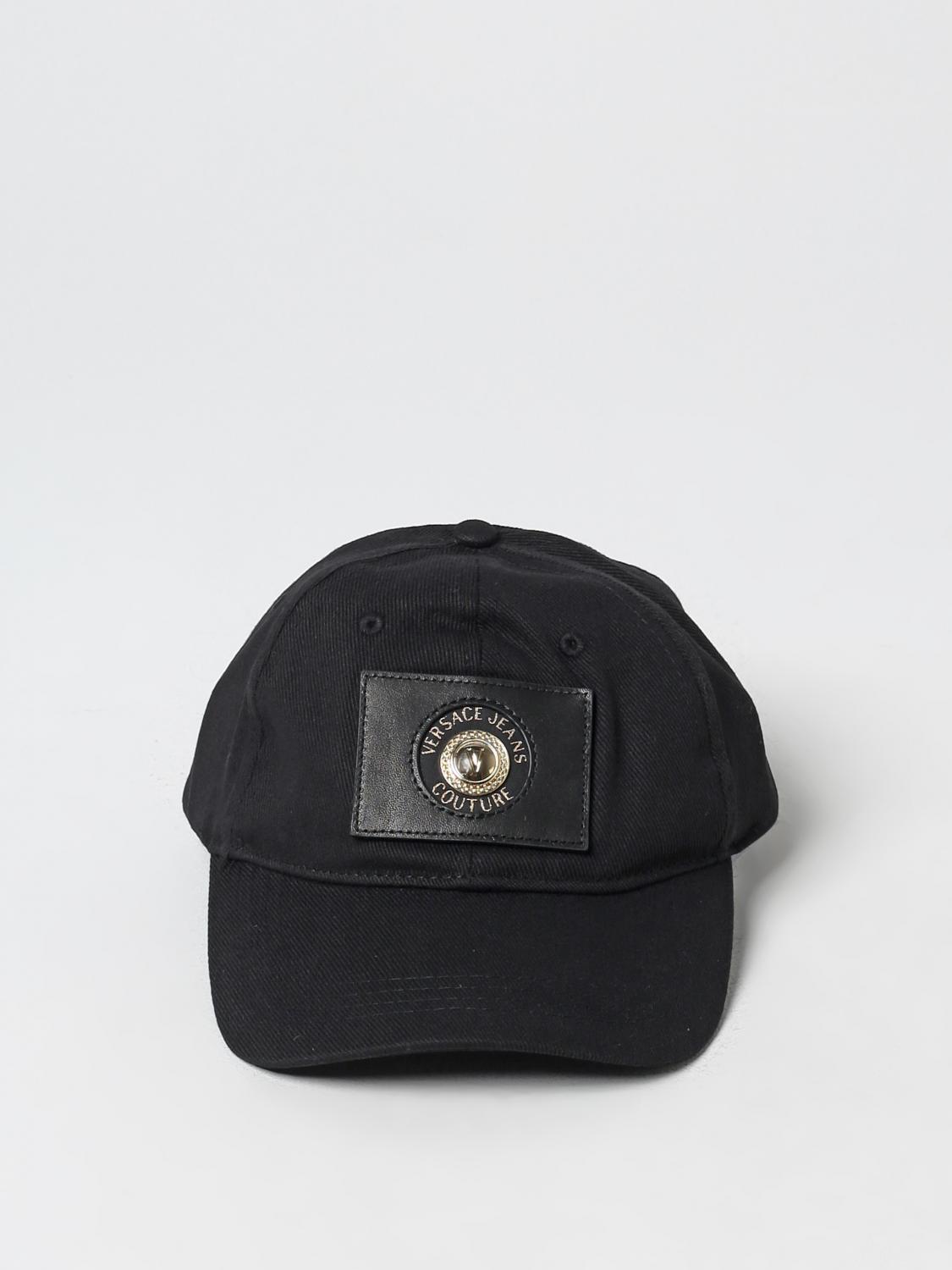 VERSACE JEANS COUTURE HAT: Hat men Versace Jeans Couture, Black - Img 2