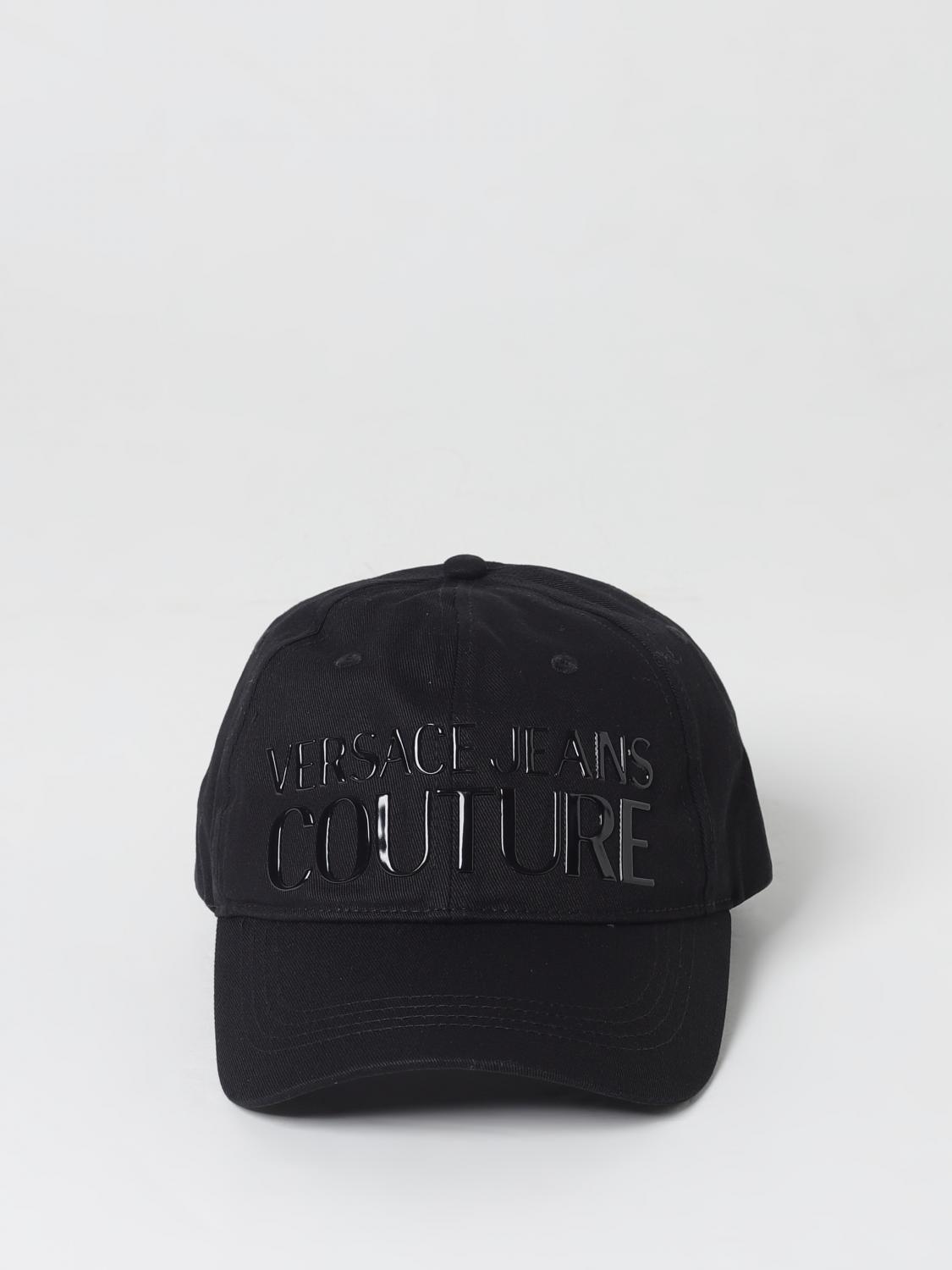 VERSACE JEANS COUTURE HAT: Hat men Versace Jeans Couture, Black 1 - Img 2