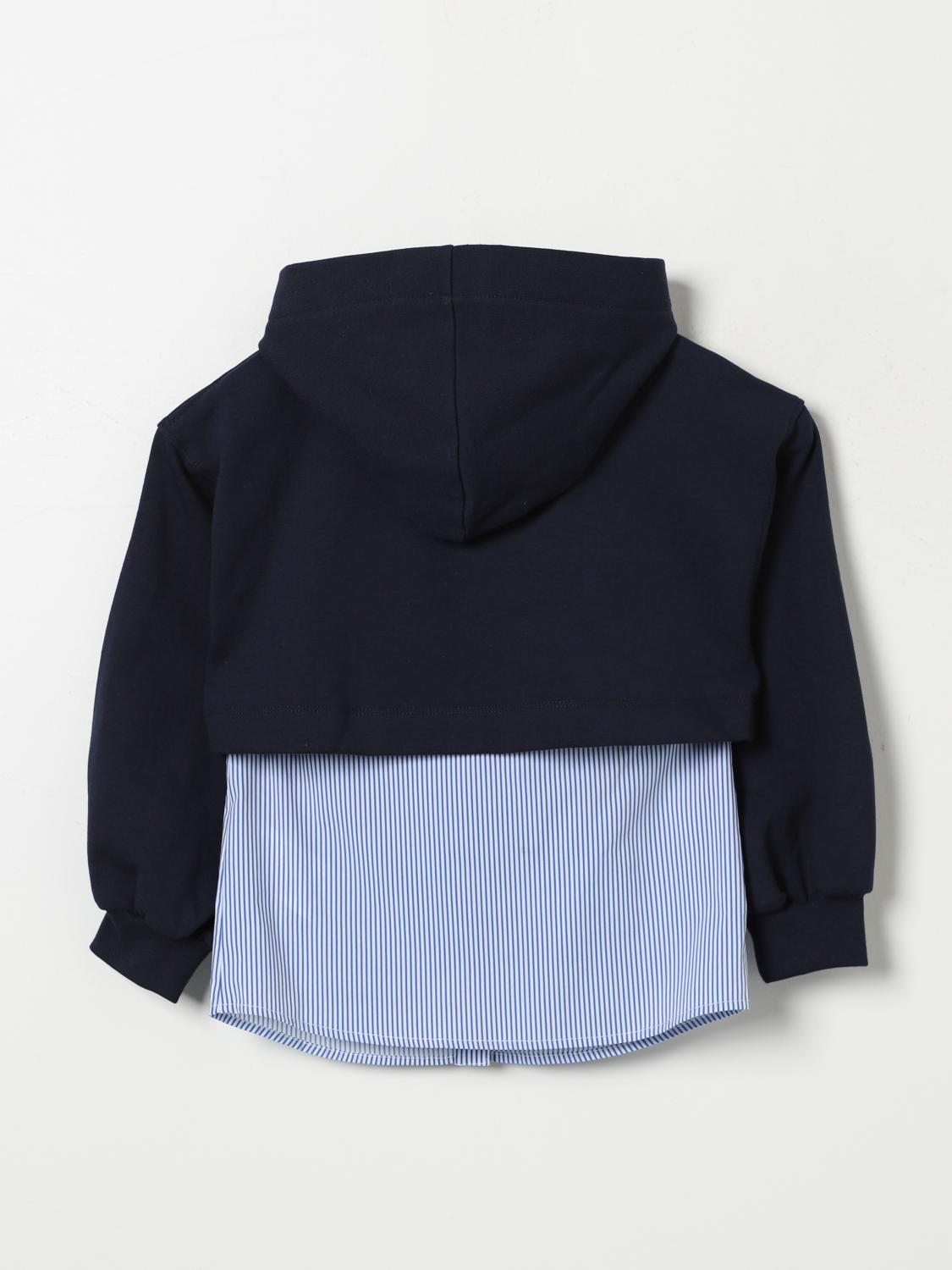 PHILOSOPHY DI LORENZO SERAFINI SWEATER: Sweater kids Philosophy Di Lorenzo Serafini, Blue - Img 2