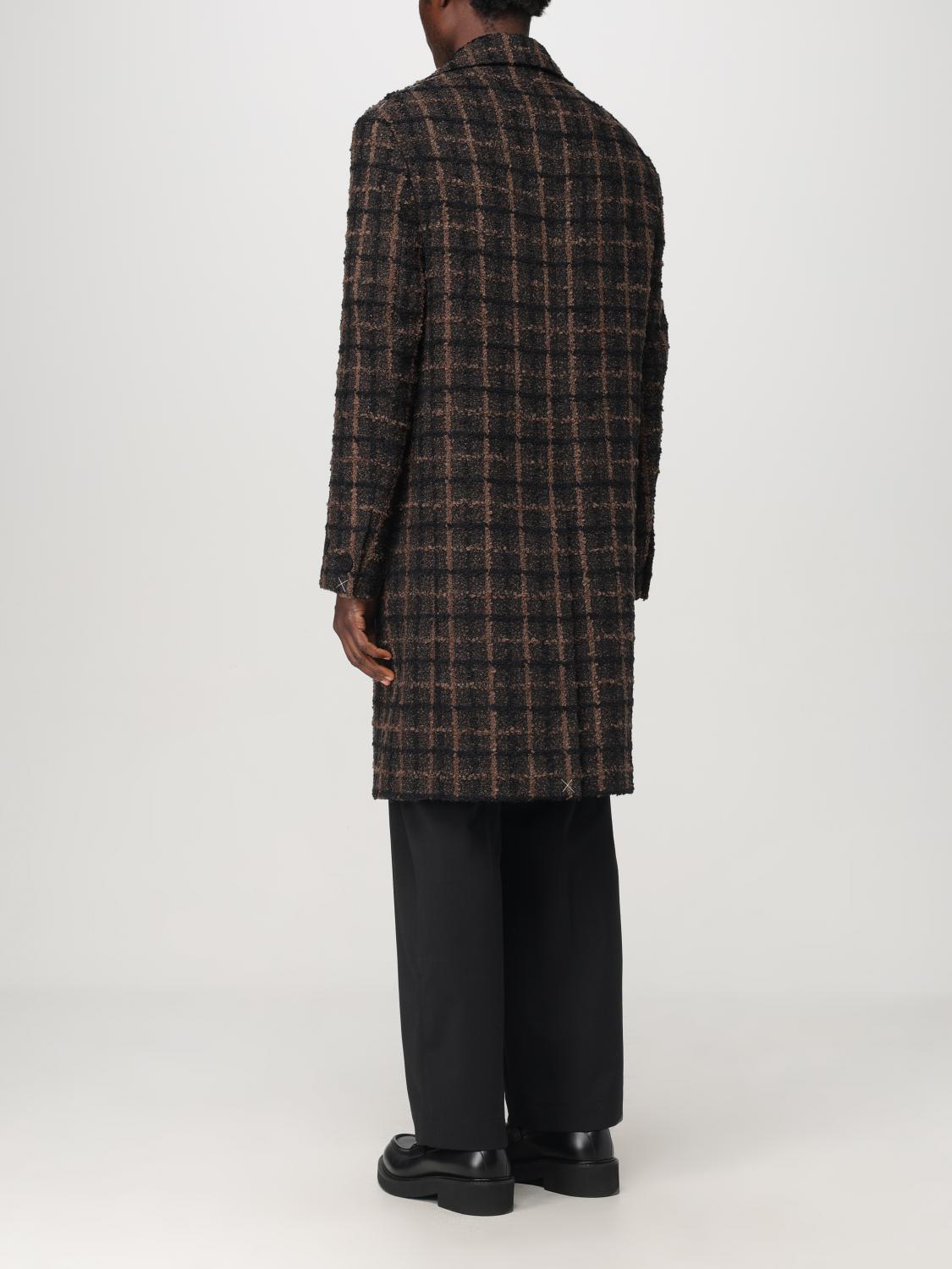 VERSACE COAT: Coat men Versace, Brown - Img 3