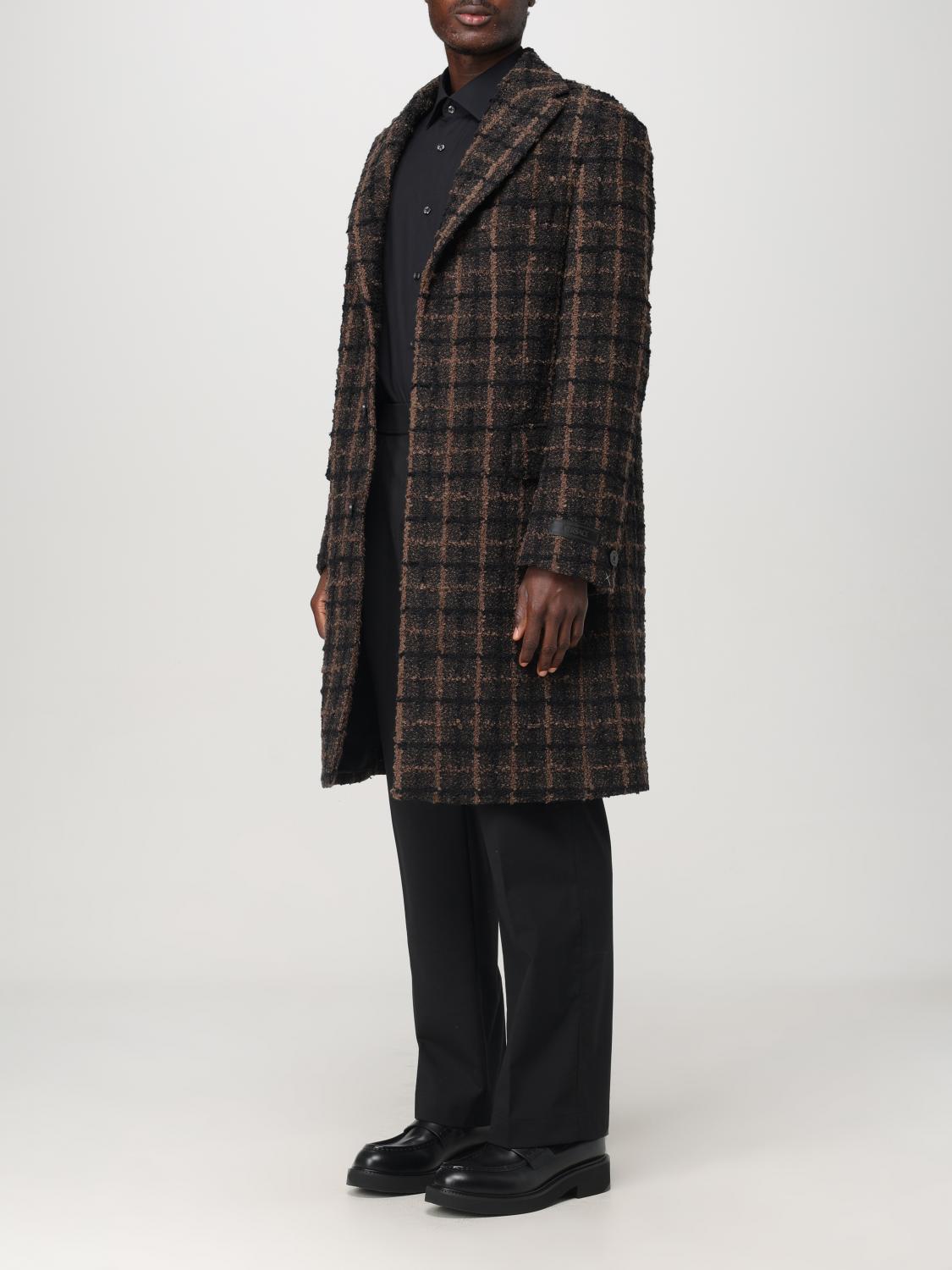 VERSACE MANTEAU: Manteau homme Versace, Marron - Img 4