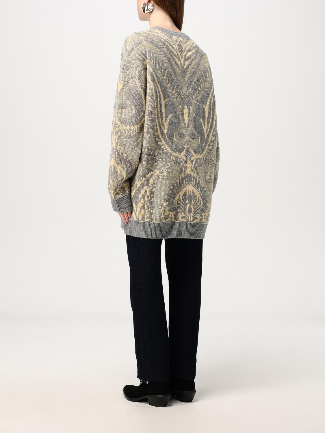 ETRO MAGLIA: Maglione Etro in lana , Grigio - Img 3