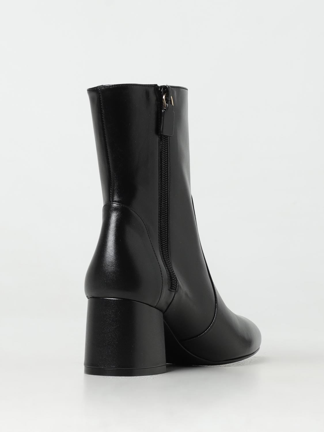 STUART WEITZMAN FLAT ANKLE BOOTS: Flat ankle boots woman Stuart Weitzman, Black - Img 3