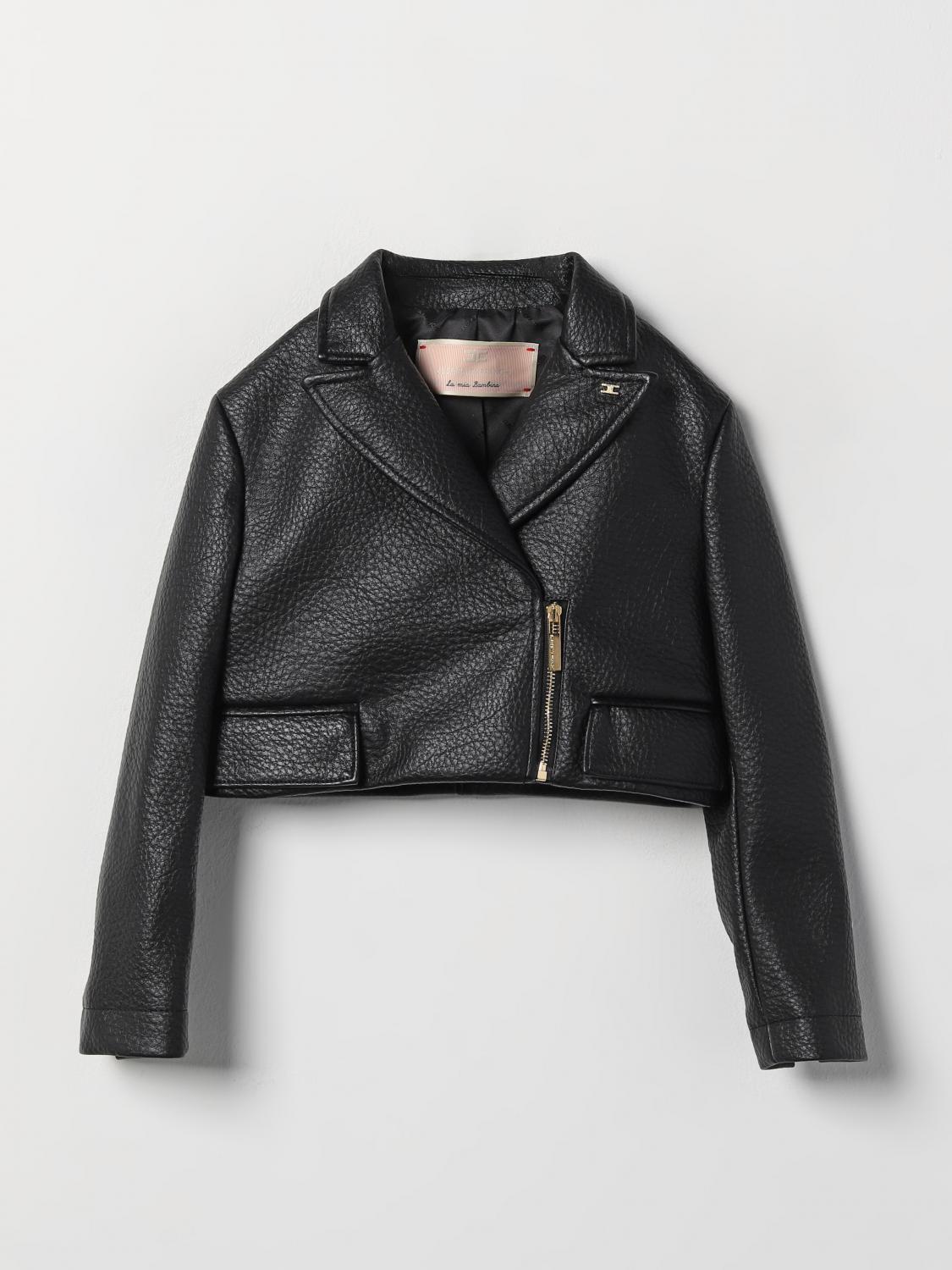 ELISABETTA FRANCHI LA MIA BAMBINA JACKET: Jacket kids Elisabetta Franchi La Mia Bambina, Black - Img 1