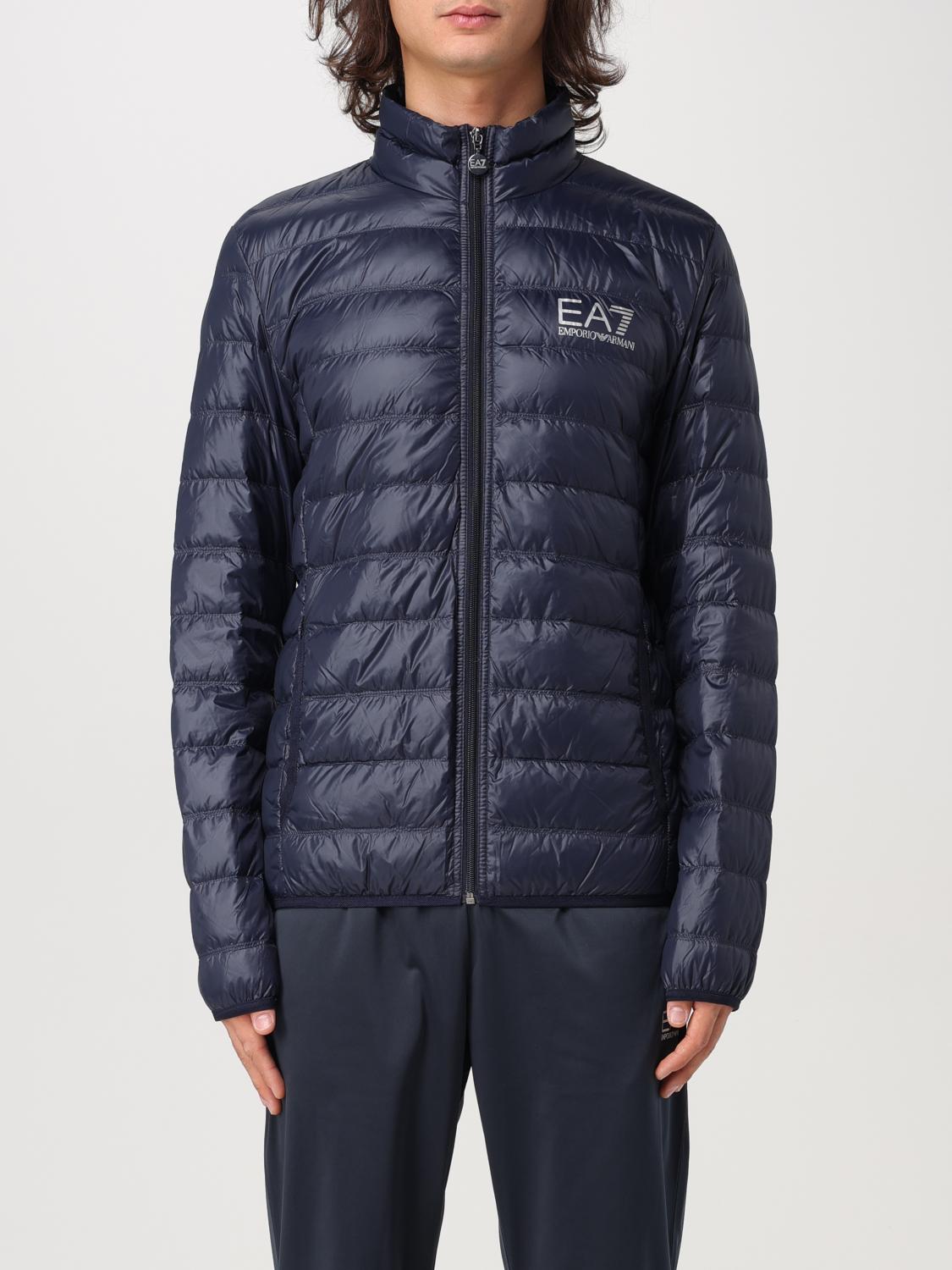 EA7 JACKET: Coat men Ea7, Blue - Img 1