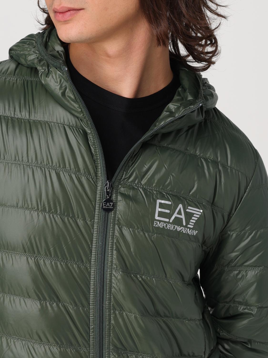 EA7 JACKET: Coat men Ea7, Green - Img 4