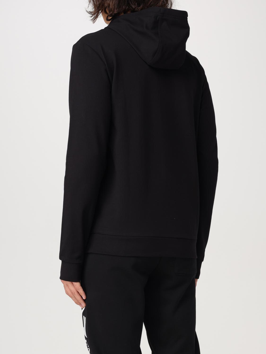 EA7 SWEATSHIRT: Sweatshirt men Ea7, Black - Img 3