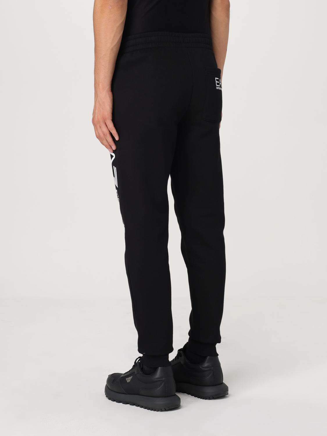 EA7 PANTS: Pants men Ea7, Black 1 - Img 3