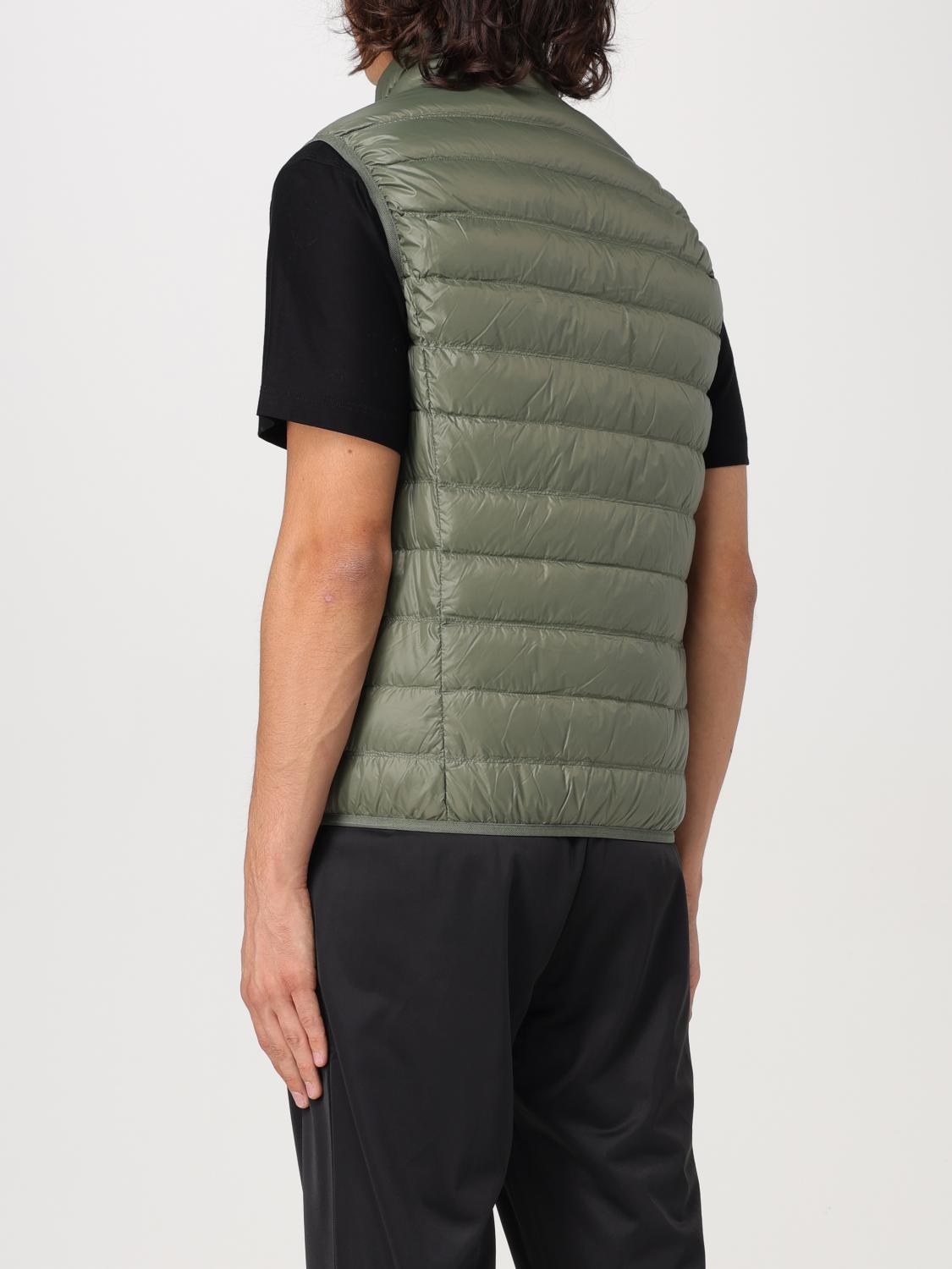 EA7 GILET: Gilet EA7 in nylon trapuntato , Verde - Img 2