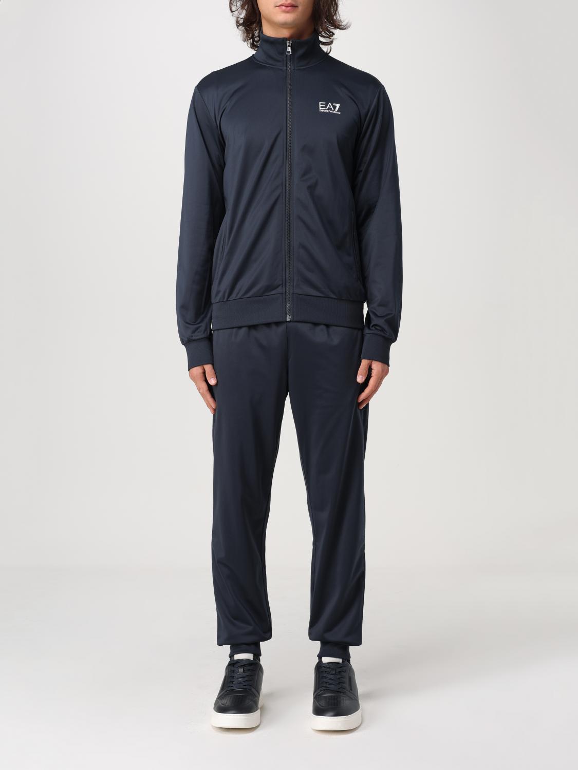 EA7 SWEAT: Sweat men Ea7, Blue - Img 1