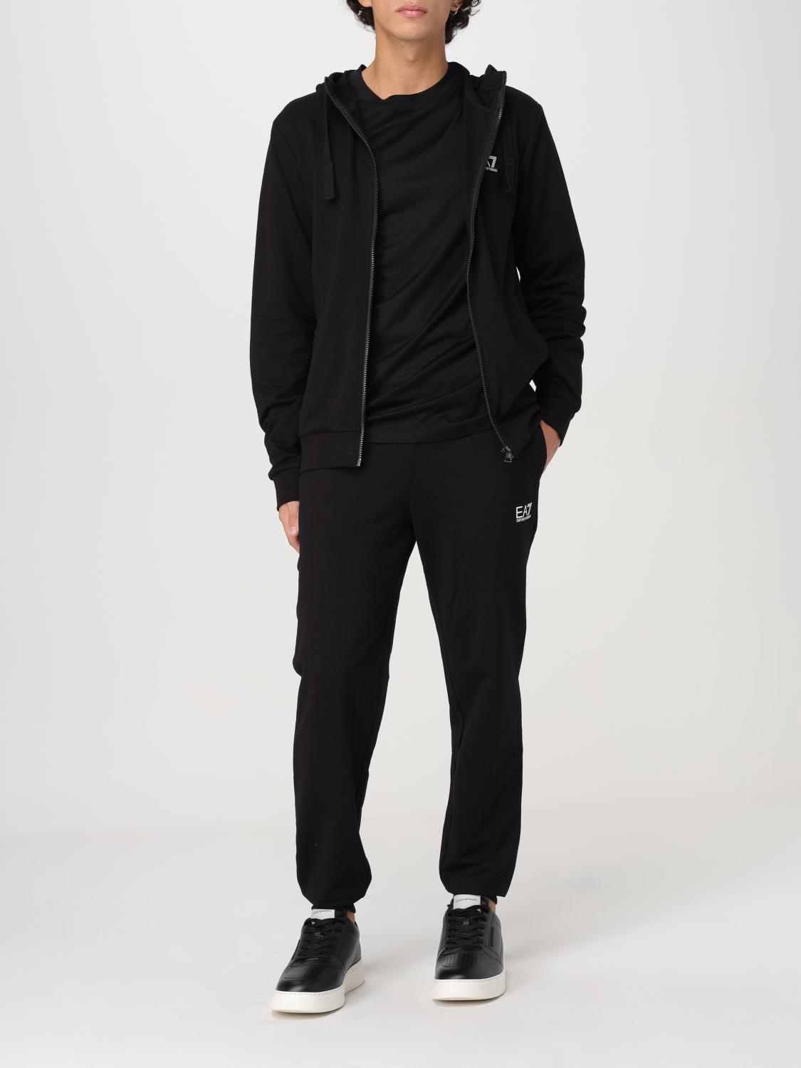 EA7 SWEAT: Sweat men Ea7, Black - Img 2