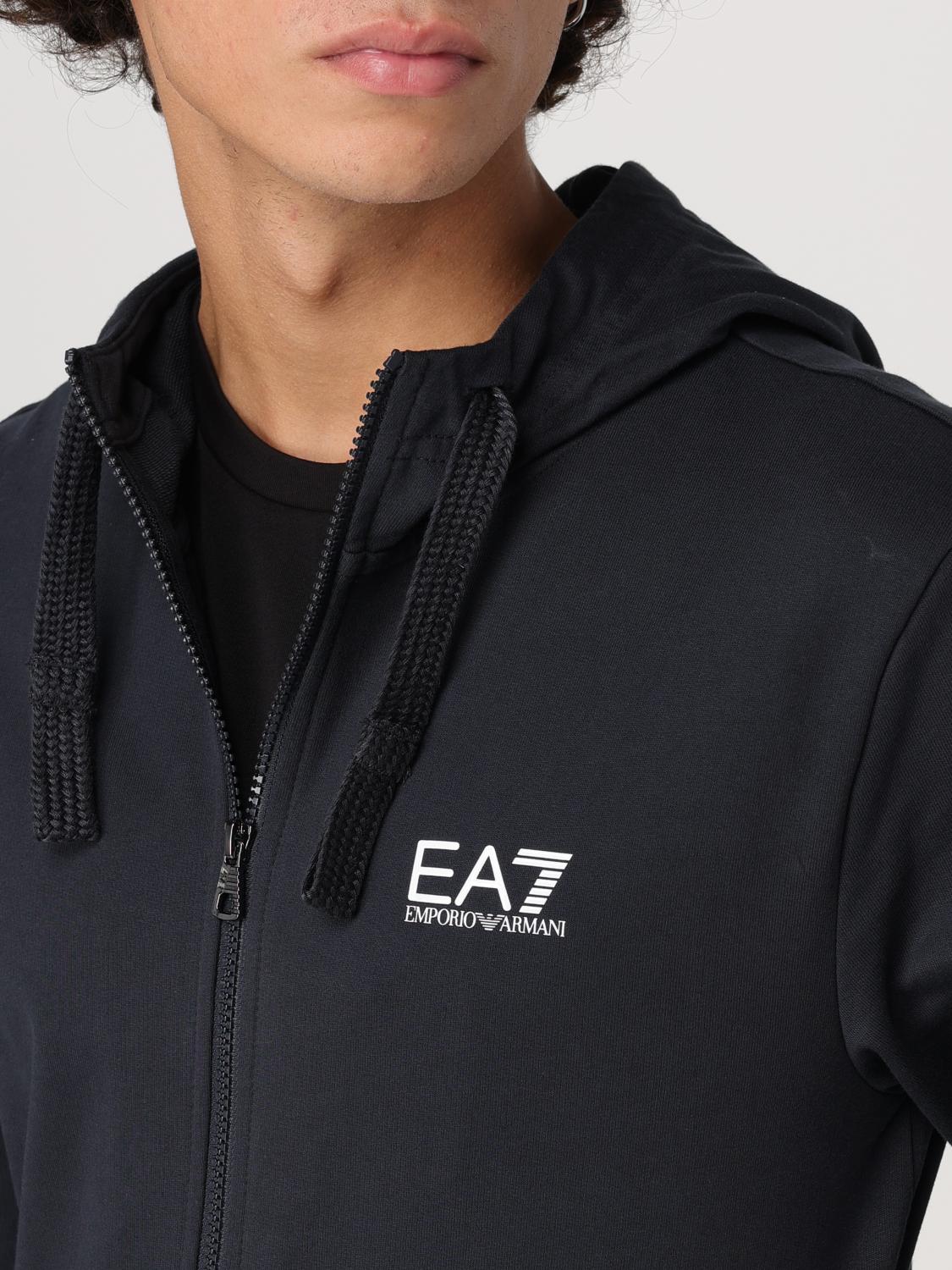 EA7 SWEAT: Sweat men Ea7, Blue - Img 5