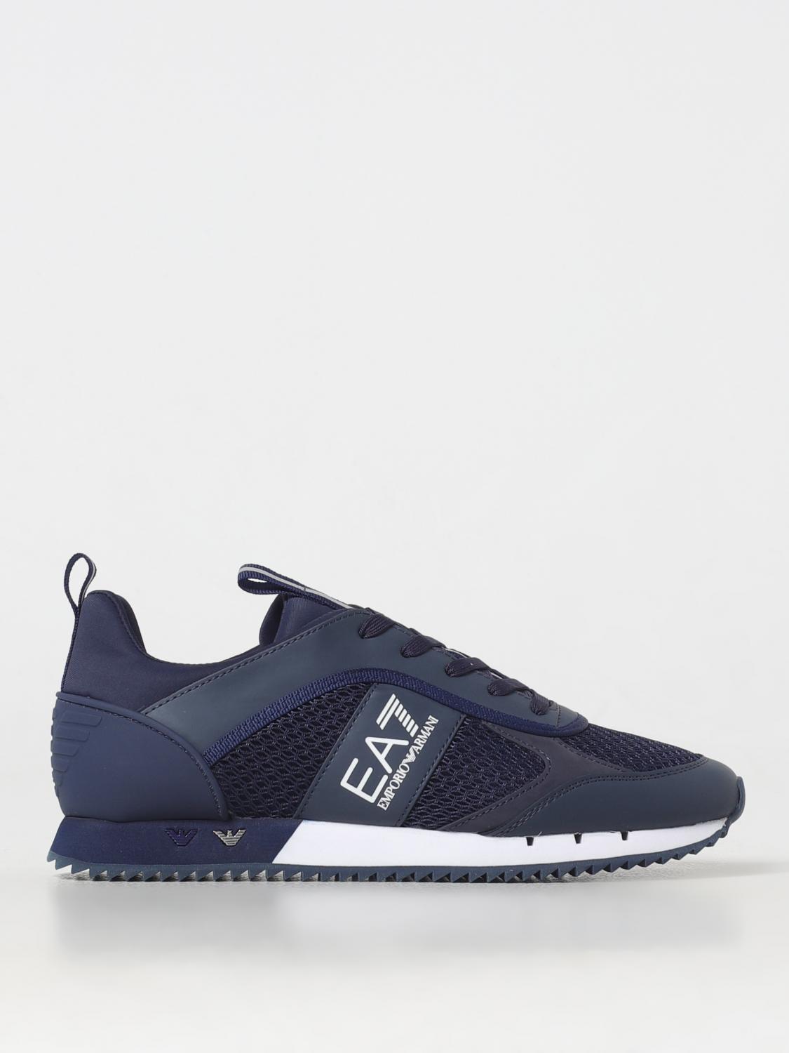 EA7 SNEAKERS: Schuhe herren Ea7, Blau - Img 1