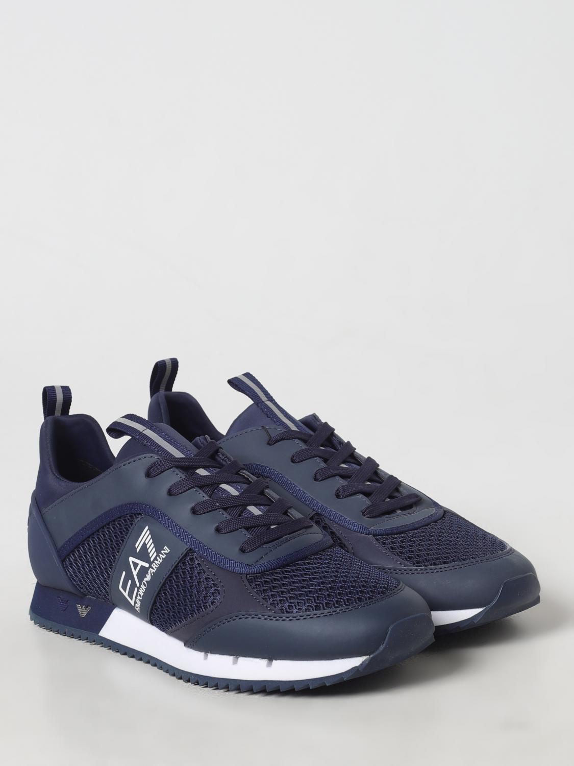 EA7 SNEAKERS: Shoes men Ea7, Blue - Img 2