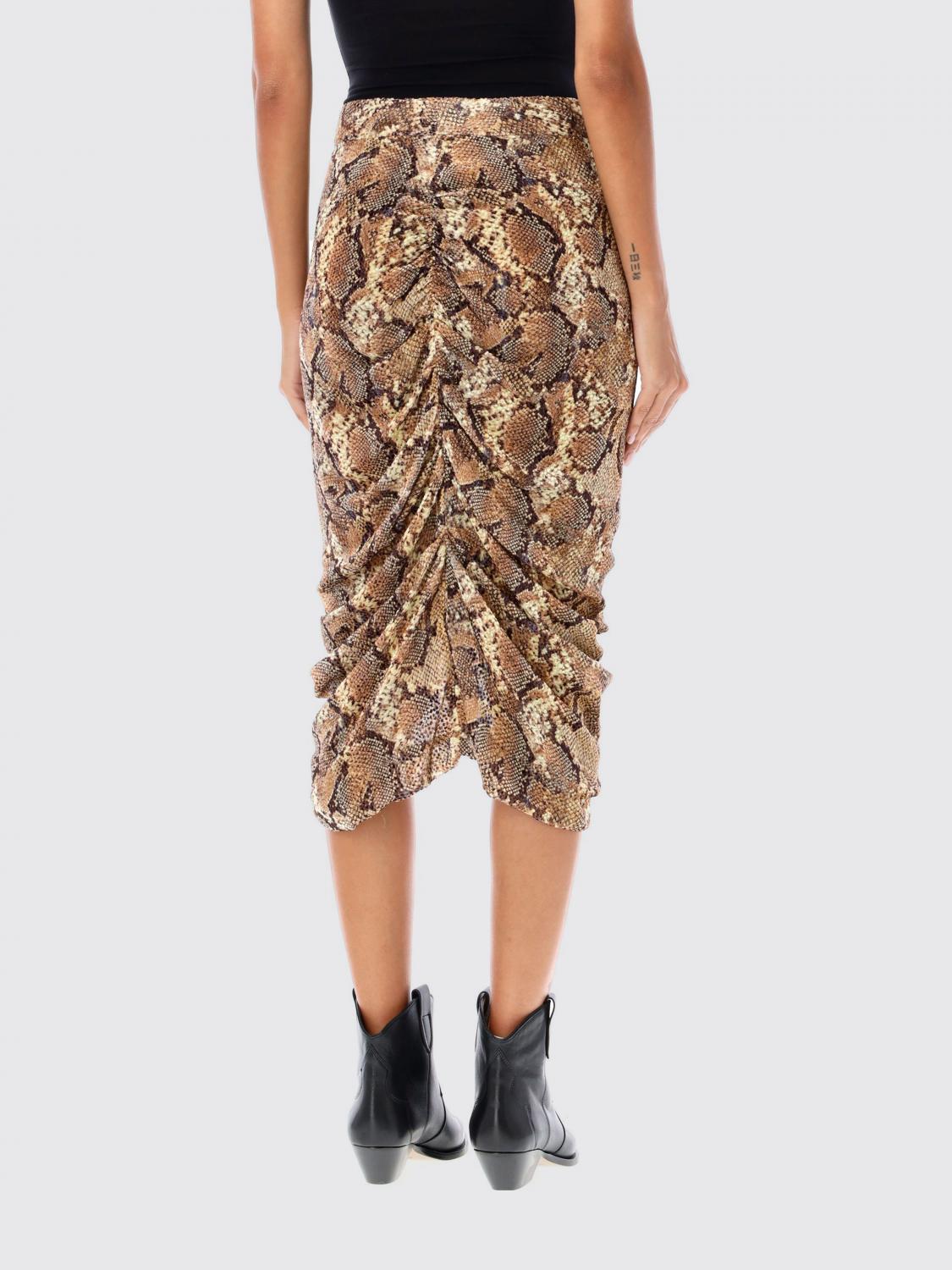 ISABEL MARANT GONNA: Gonna donna Isabel Marant, Sabbia - Img 2