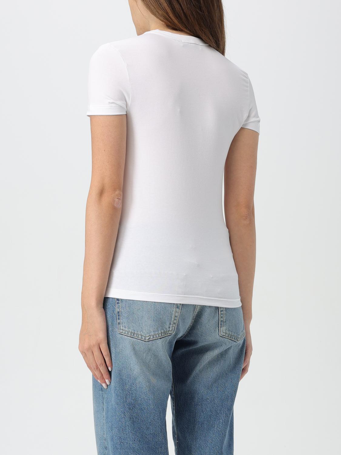 LACOSTE Tシャツ: セーター レディース Lacoste, ホワイト - Img 2
