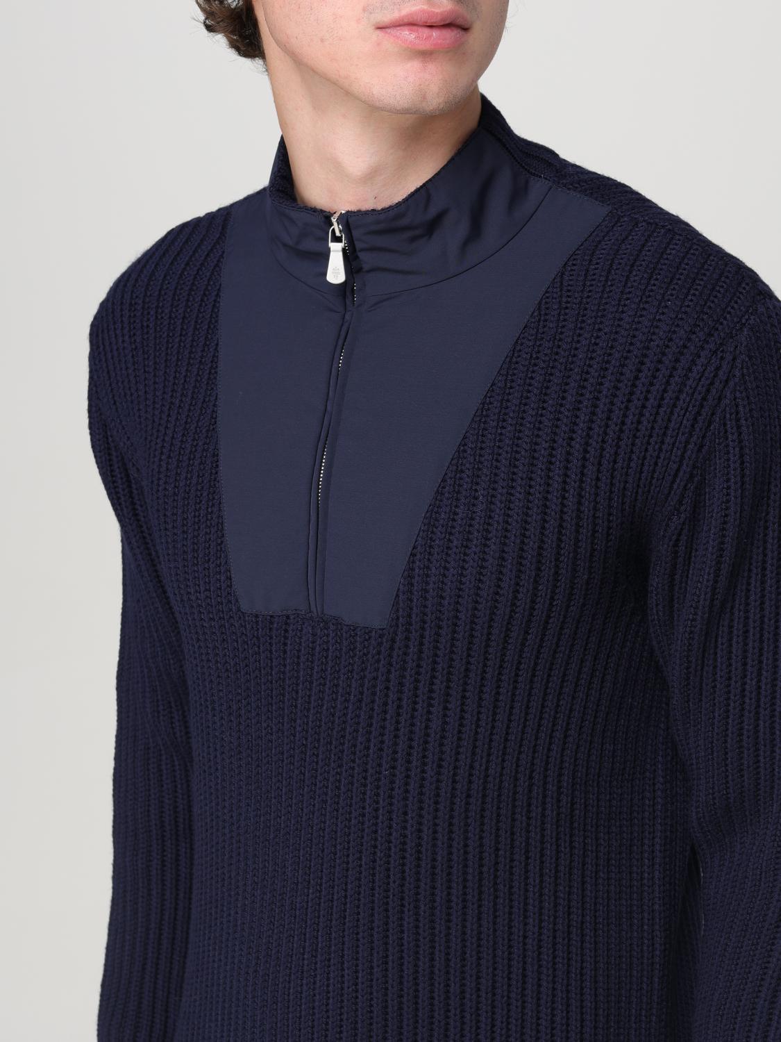 ELEVENTY SWEATER: Sweatshirt men Eleventy, Blue - Img 3